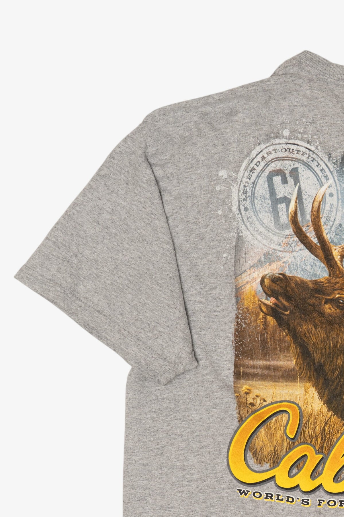 Light Gray Cabela's "World's Foremost Outfitters" T-Shirt (2010s)