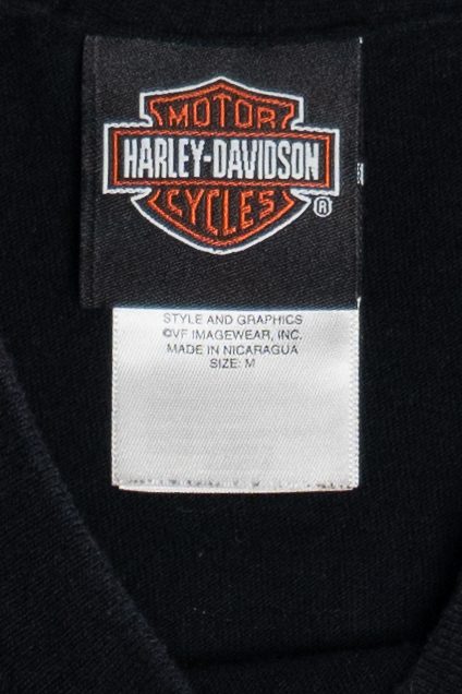 Harley Davidson "Bienvenue" Alligator "Lafayette, LA" T-Shirt (2010s)