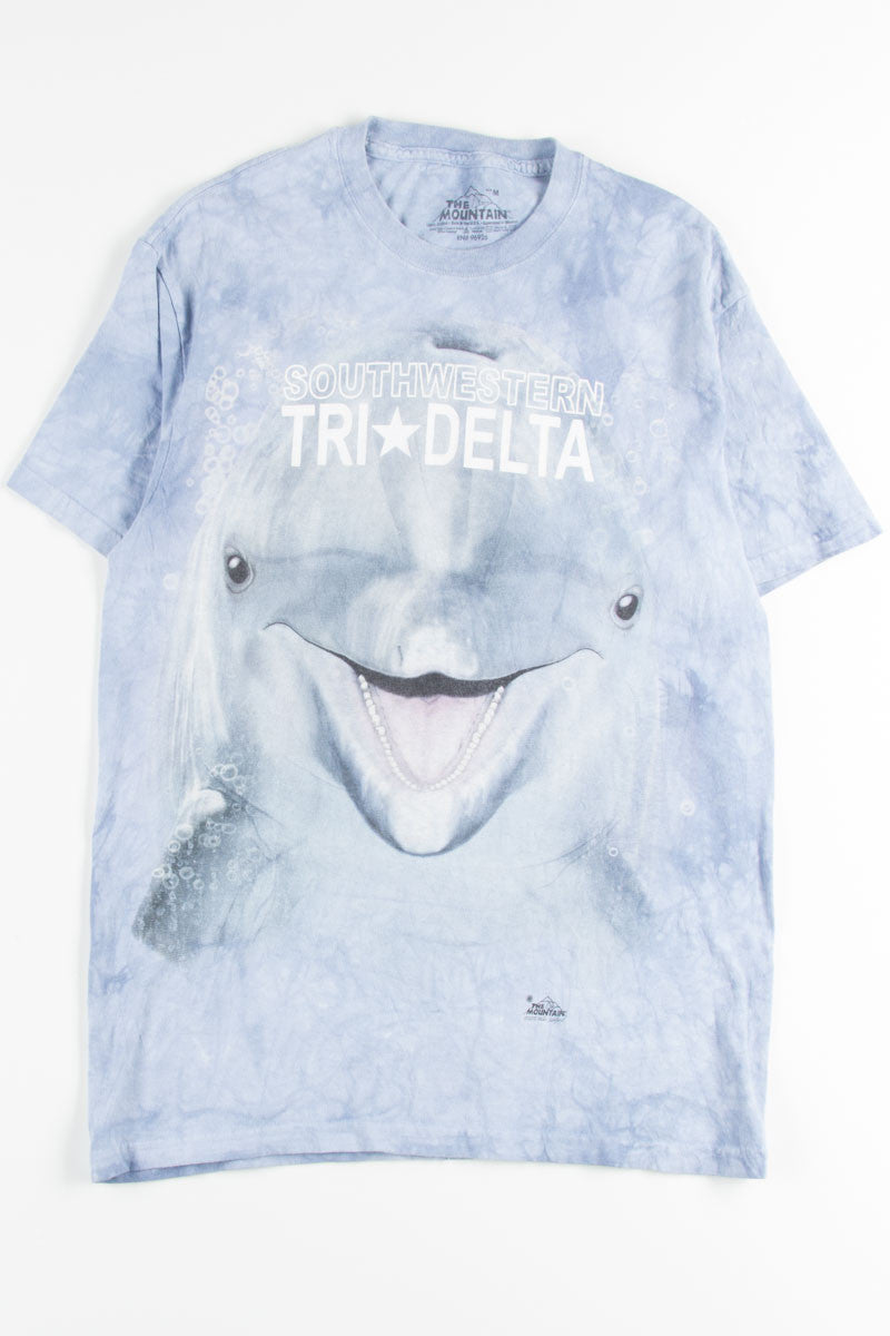 Southwestern Tri Delta Dolphin Tie Dye T-Shirt