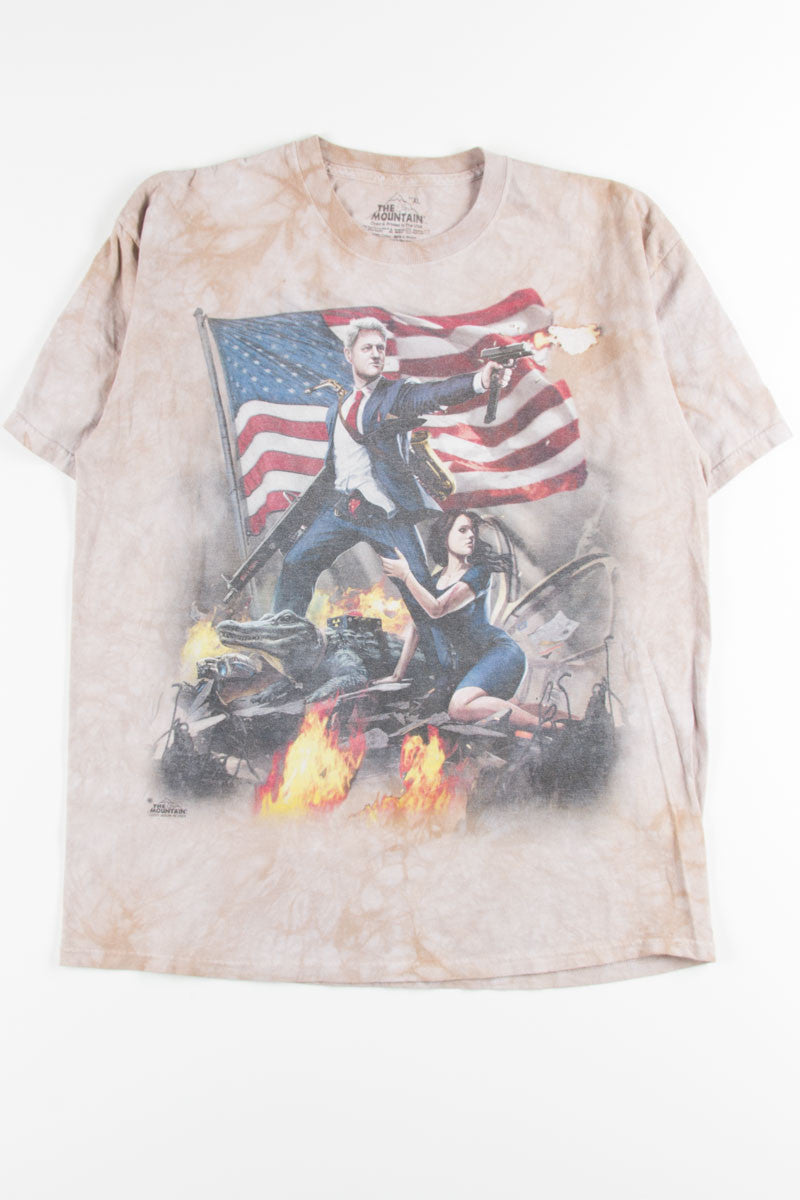 Bill Clinton- The Lady Killer Tie Dye Tee