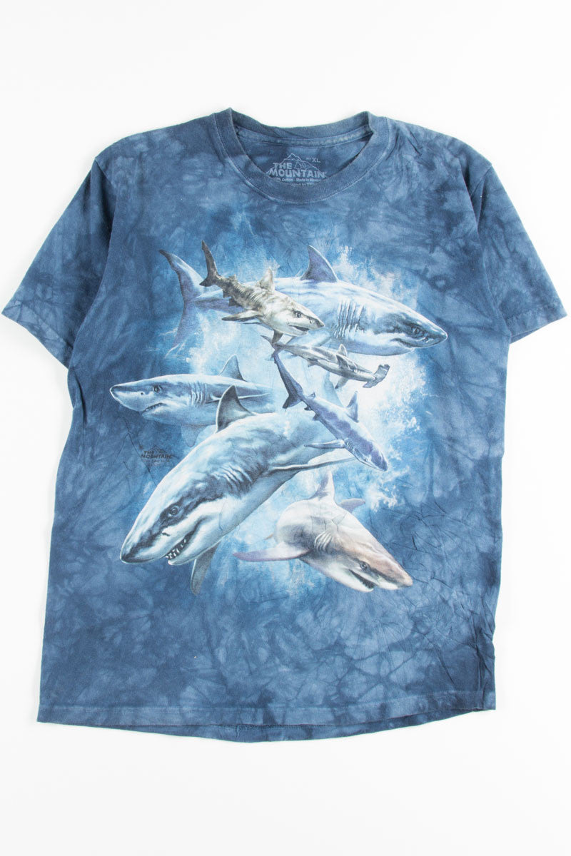 Sharks Tie Dye Tee