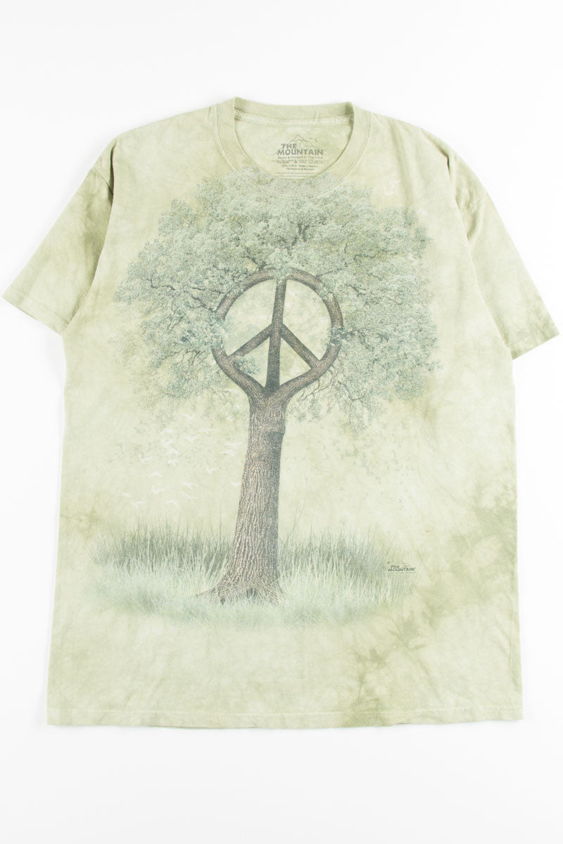 Peace Tree This is a kid sized shirt.