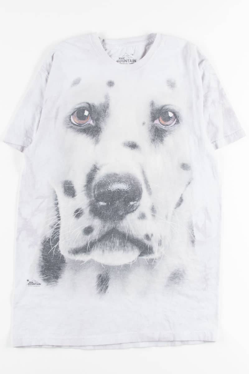 Dalmatian Face Tie Dye Tee