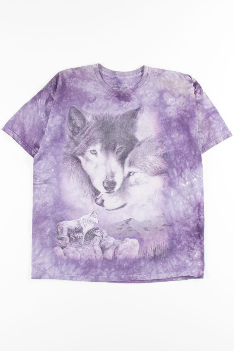 Wolf Pair Tie Dye Tee