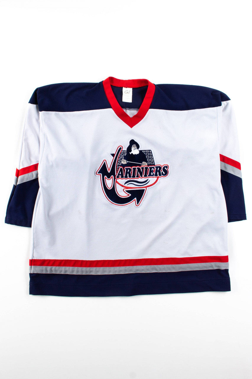 Vintage Mariners #12 Hockey Jersey