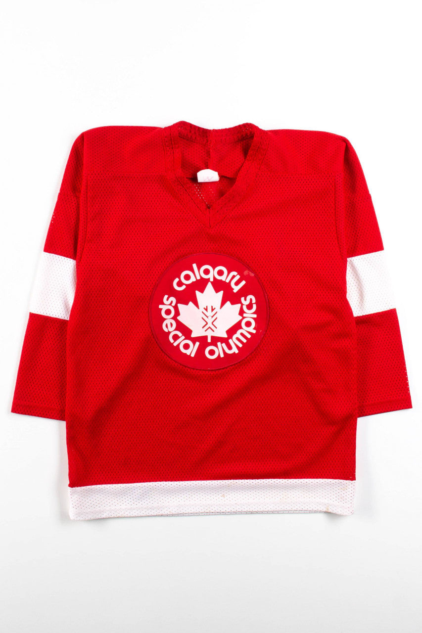 Vintage Calgary Special Olympics Hockey Jersey