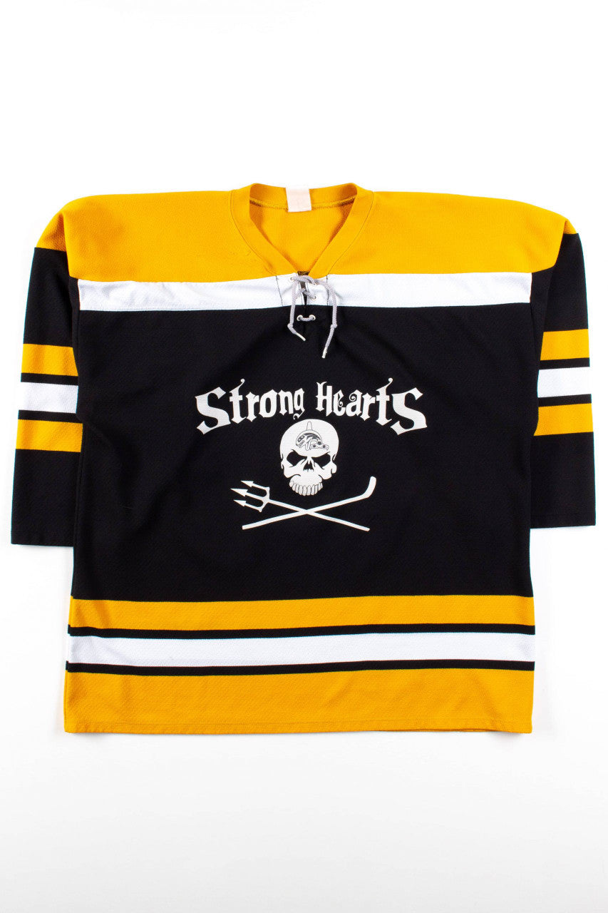 Vintage Strong Hearts Hockey Jersey