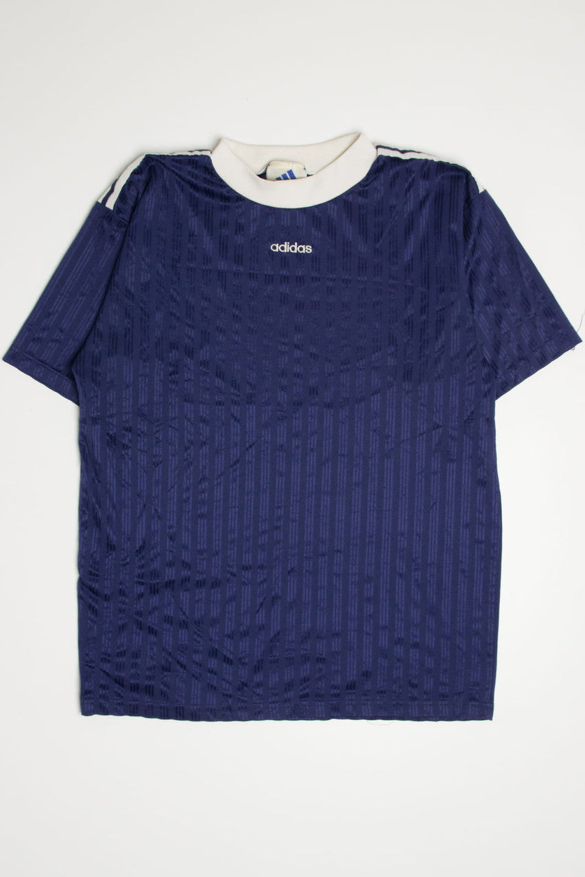 Navy Adidas Soccer Jersey