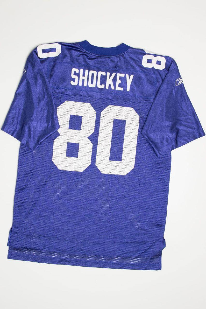 Reebok Jeremy Shockey #80 New York Giants Jersey