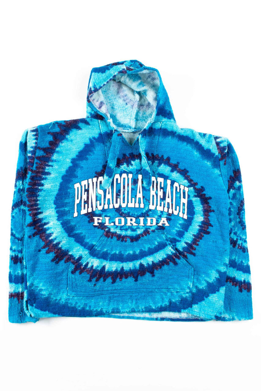 Pensacola Beach Tie Dye Baja Hoodie
