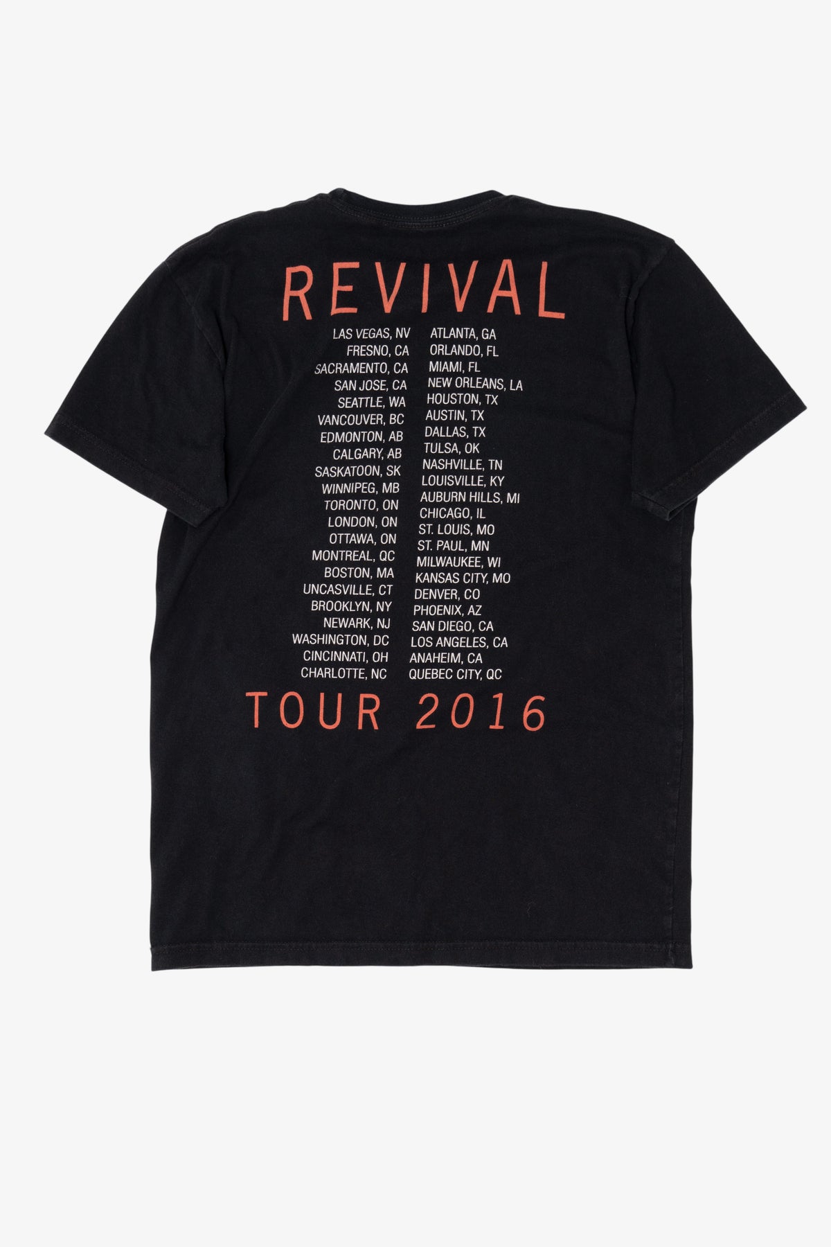 Selena Gomez Revival Tour T-Shirt (2010s)