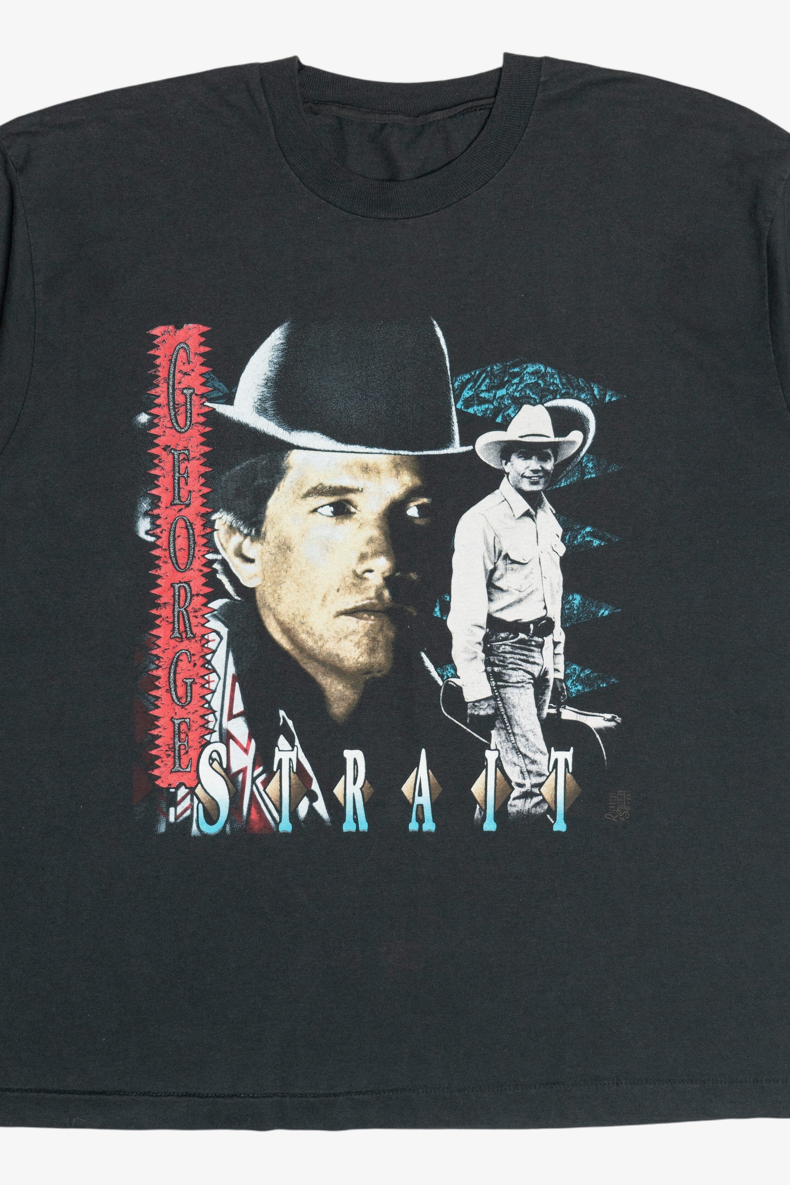 Vintage 1993 George Strait Single Stitch Band T-Shirt (1990s)