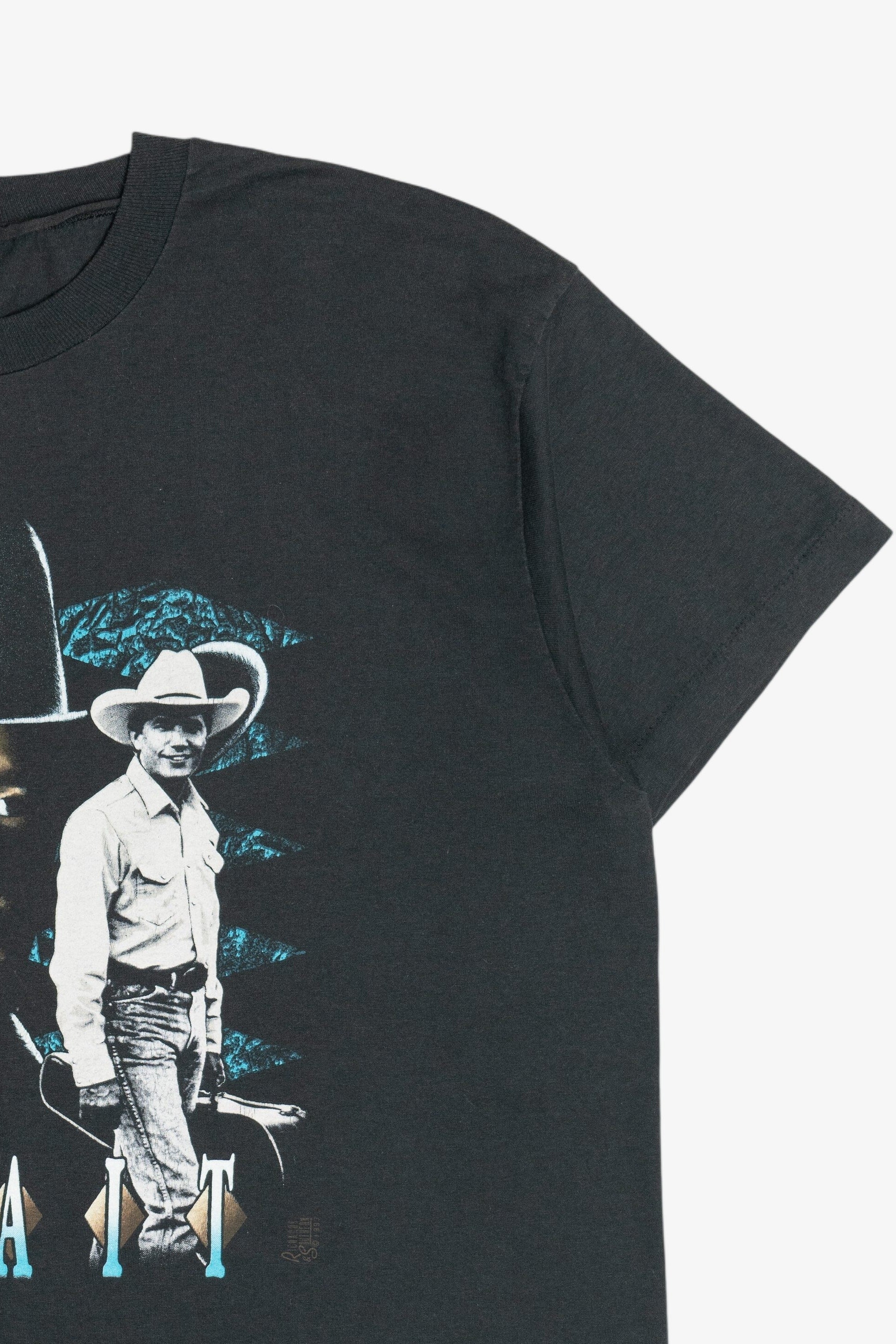 Vintage 1993 George Strait Single Stitch Band T-Shirt (1990s)