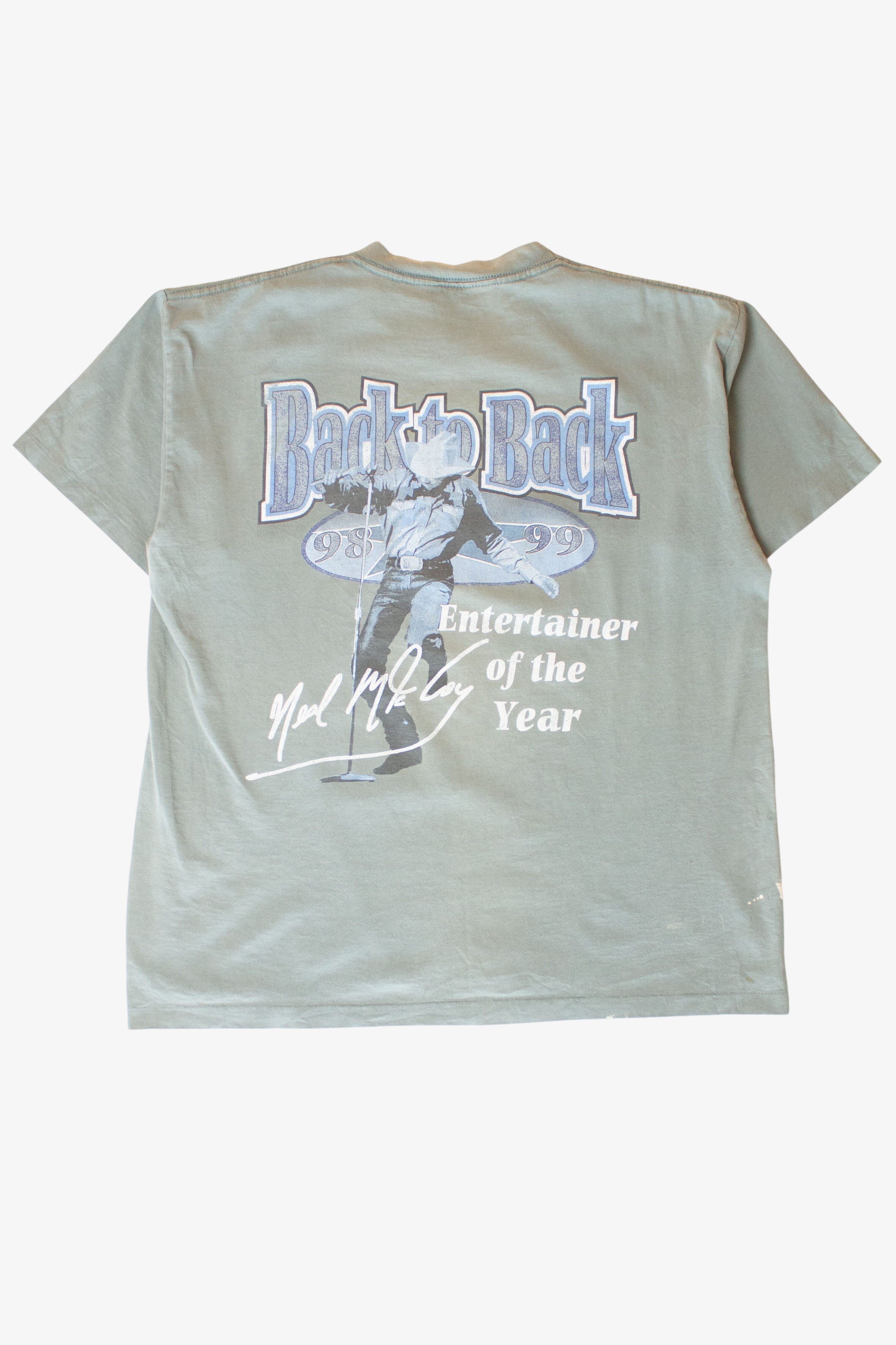 Vintage Neal McCoy Entertainer Of The Year T-Shirt (1990s)