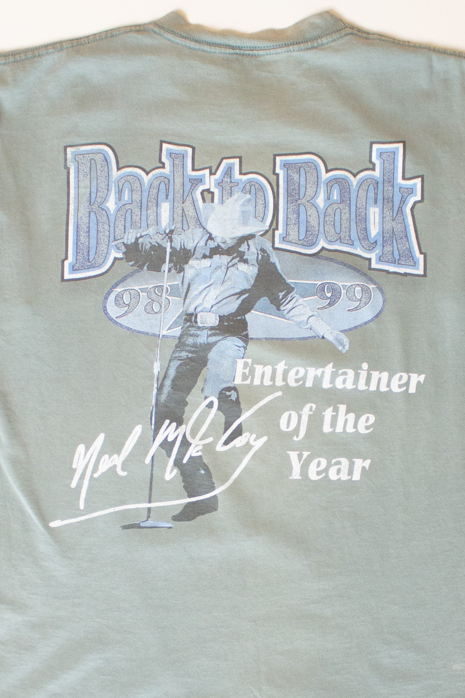 Vintage Neal McCoy Entertainer Of The Year T-Shirt (1990s)