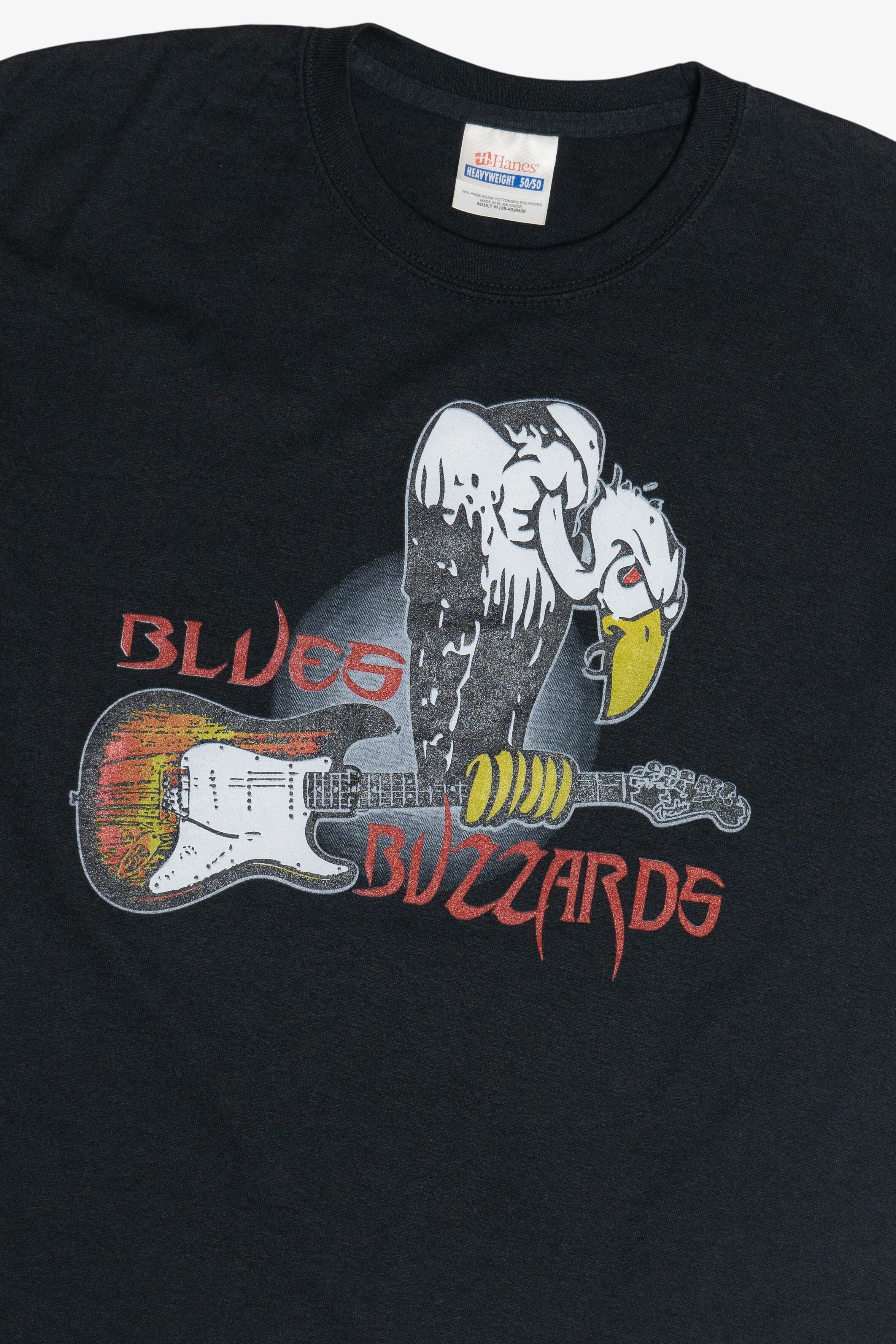 "Blues Buzzards" Electric Guitar Band T-Shirt (2010s)