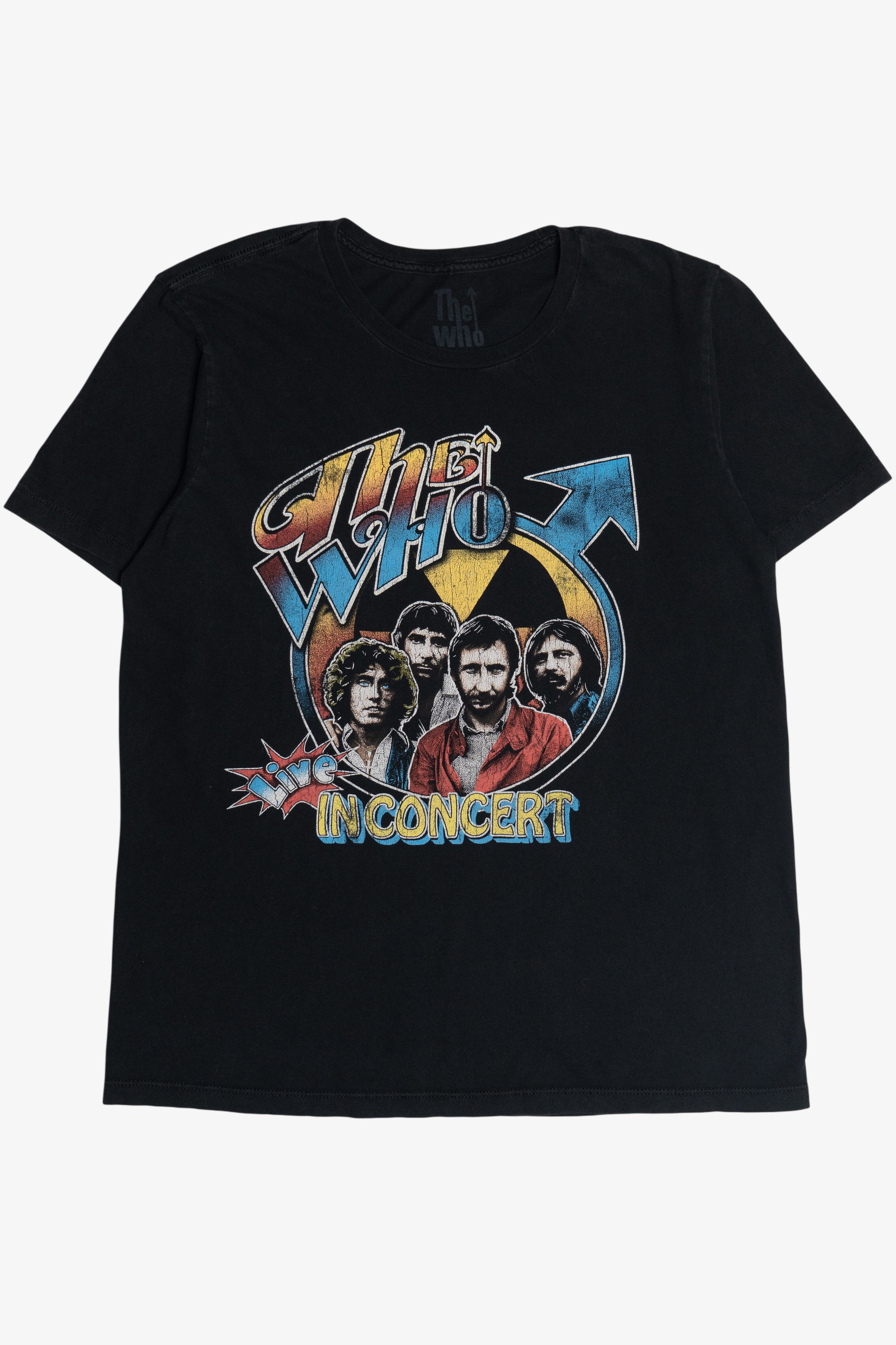 The Who "Live In Concert" Band T-Shirt (2010s)