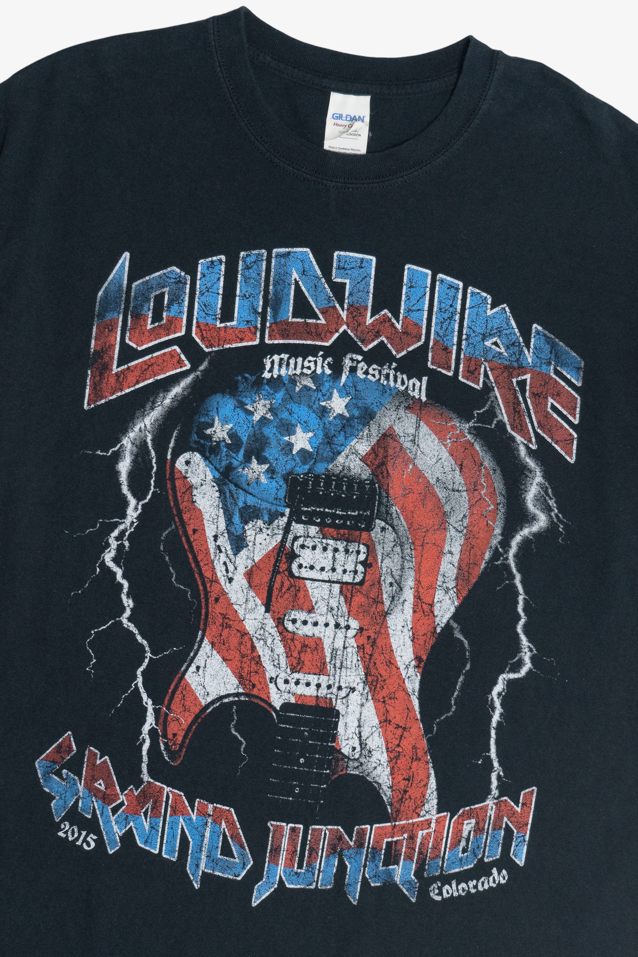 Loudwire Music Festival 2015 Hard Rock & Metal Bands T-Shirt (2010s)
