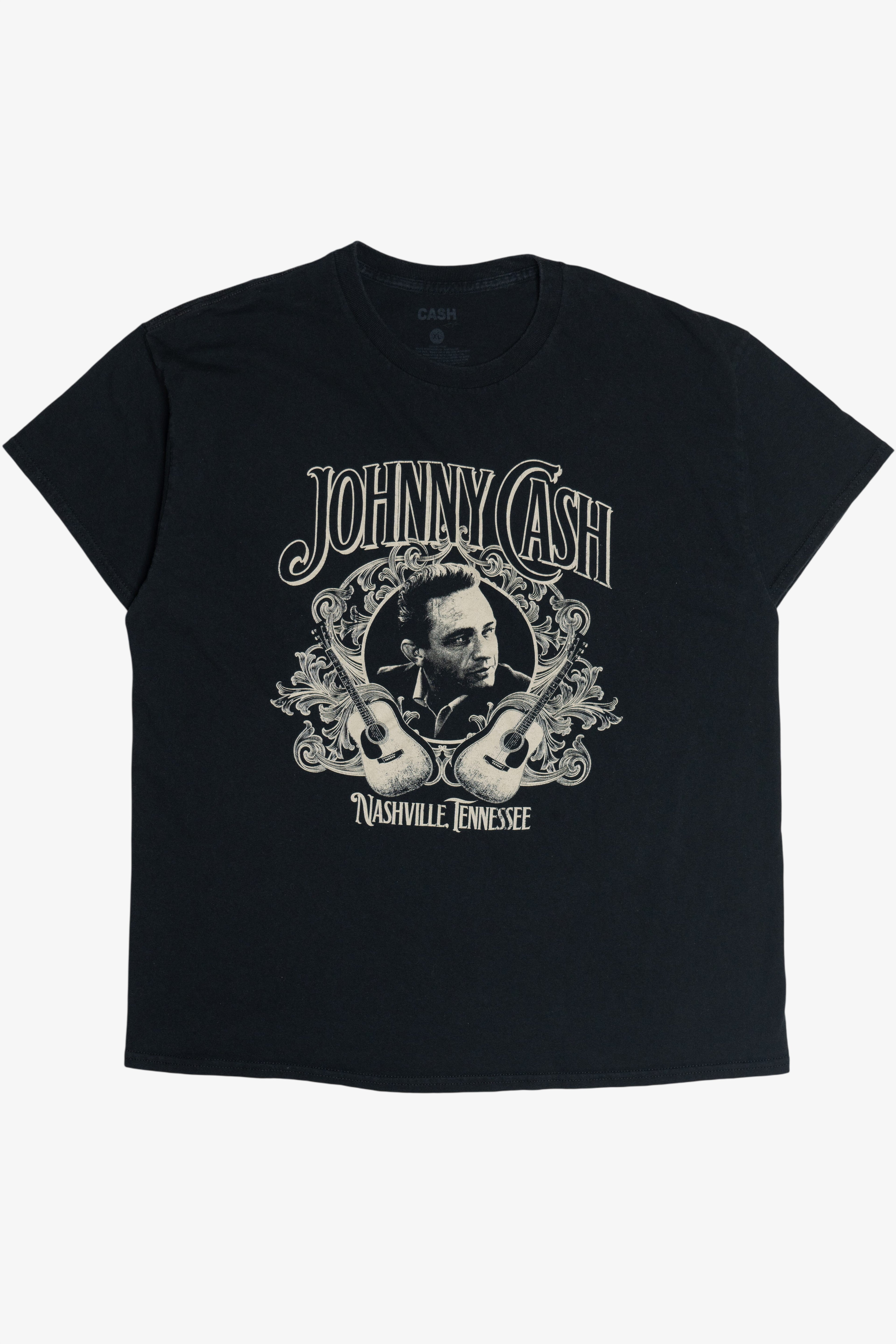Johnny Cash "Nashville, Tennessee" Band T-Shirt (2010s)