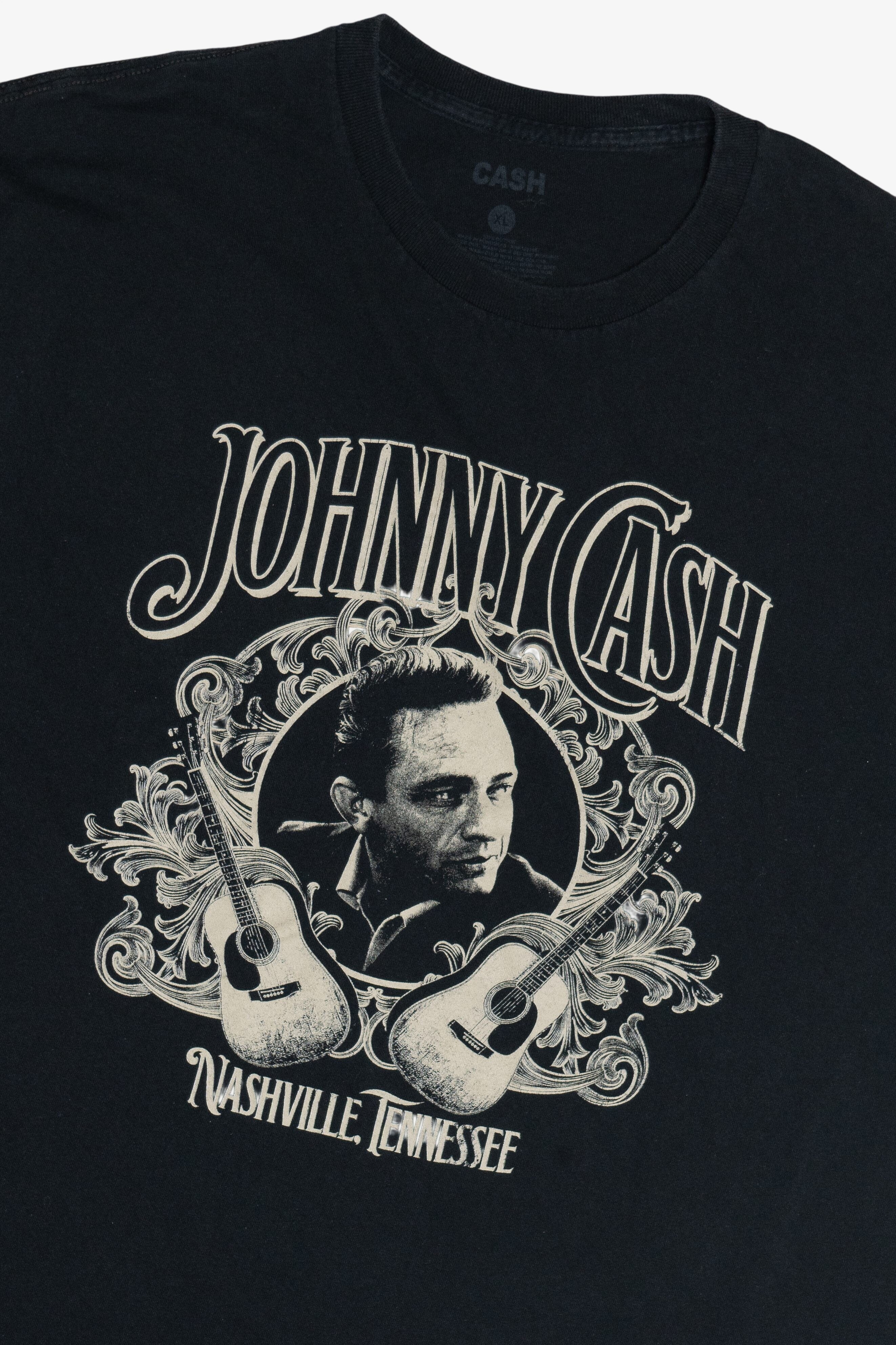 Johnny Cash "Nashville, Tennessee" Band T-Shirt (2010s)