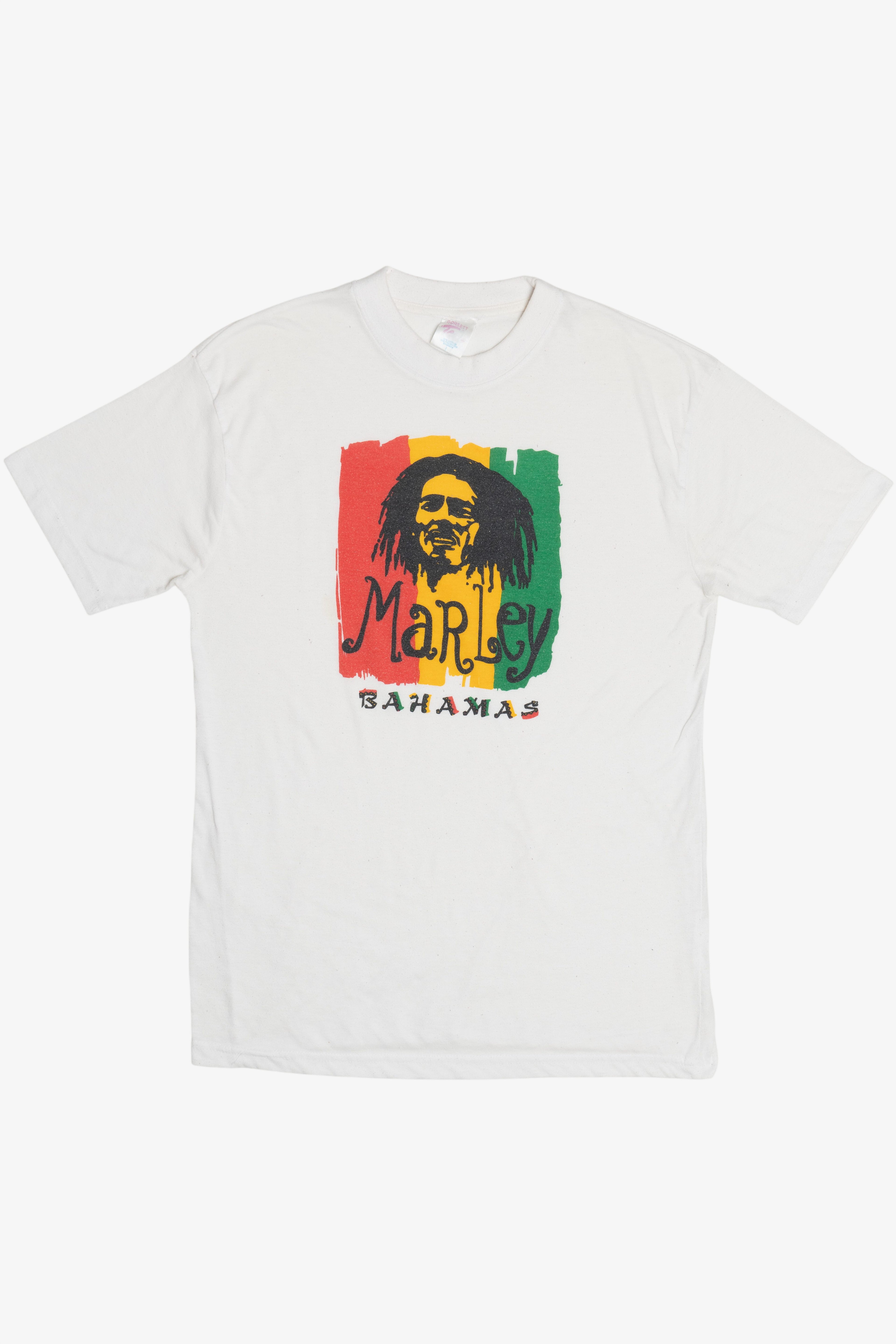 Vintage "Marley" "Bahamas" Bob Marley T-Shirt (1990s)
