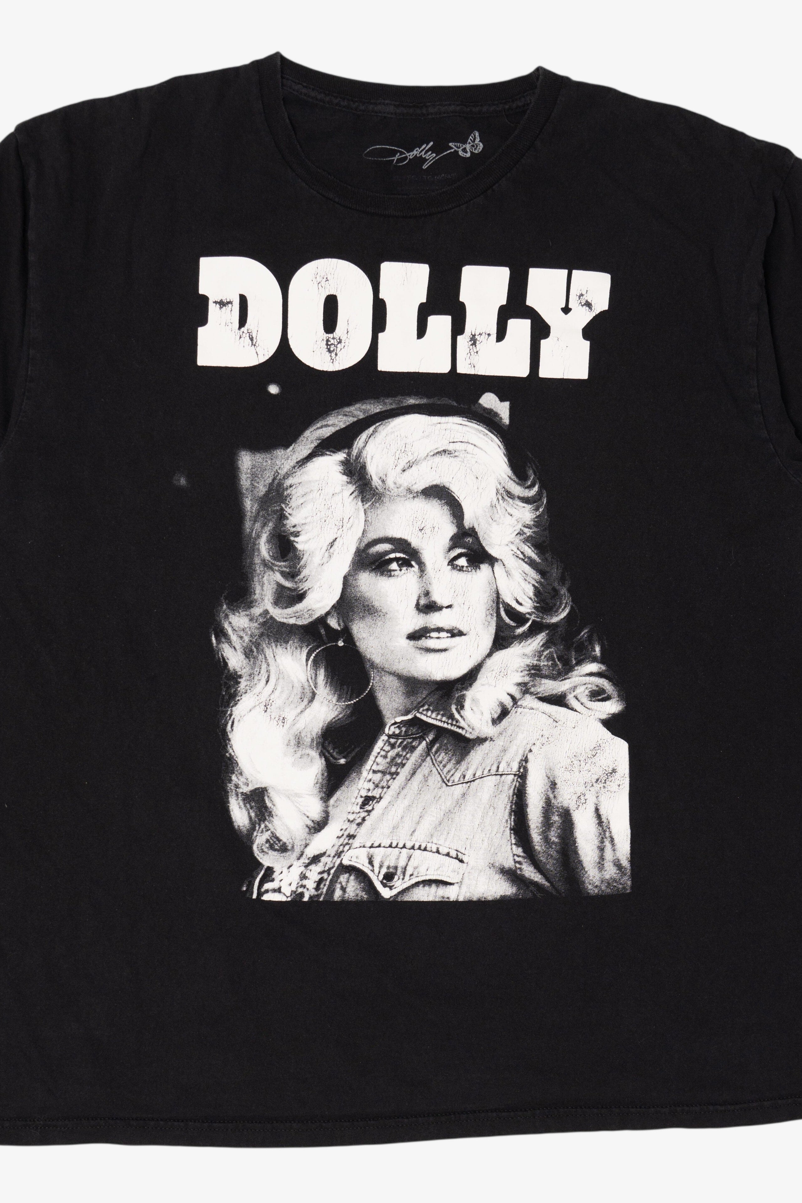 Black Dolly Parton T-Shirt (2010s)