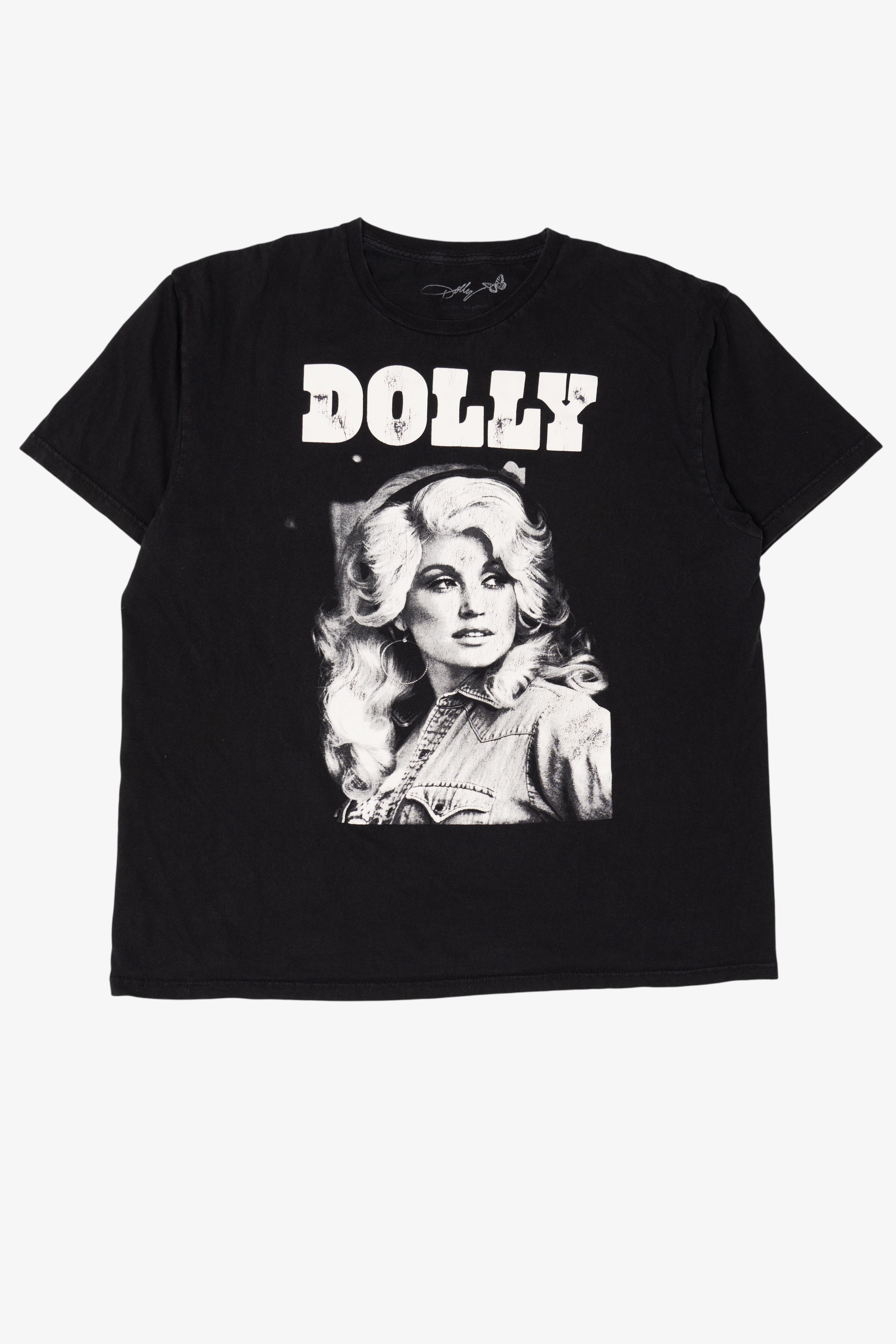 Black Dolly Parton T-Shirt (2010s)