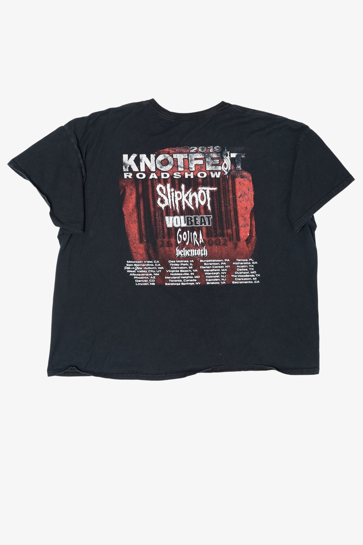 Slipknot 2019 Knotfest Roadshow T-Shirt (2010s)