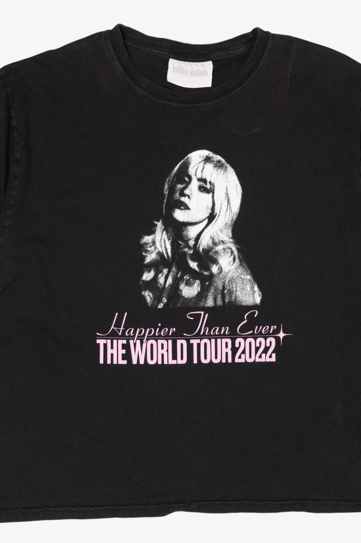 Billie Eilish "Happier Than Ever" The World Tour T-Shirt (2020s)