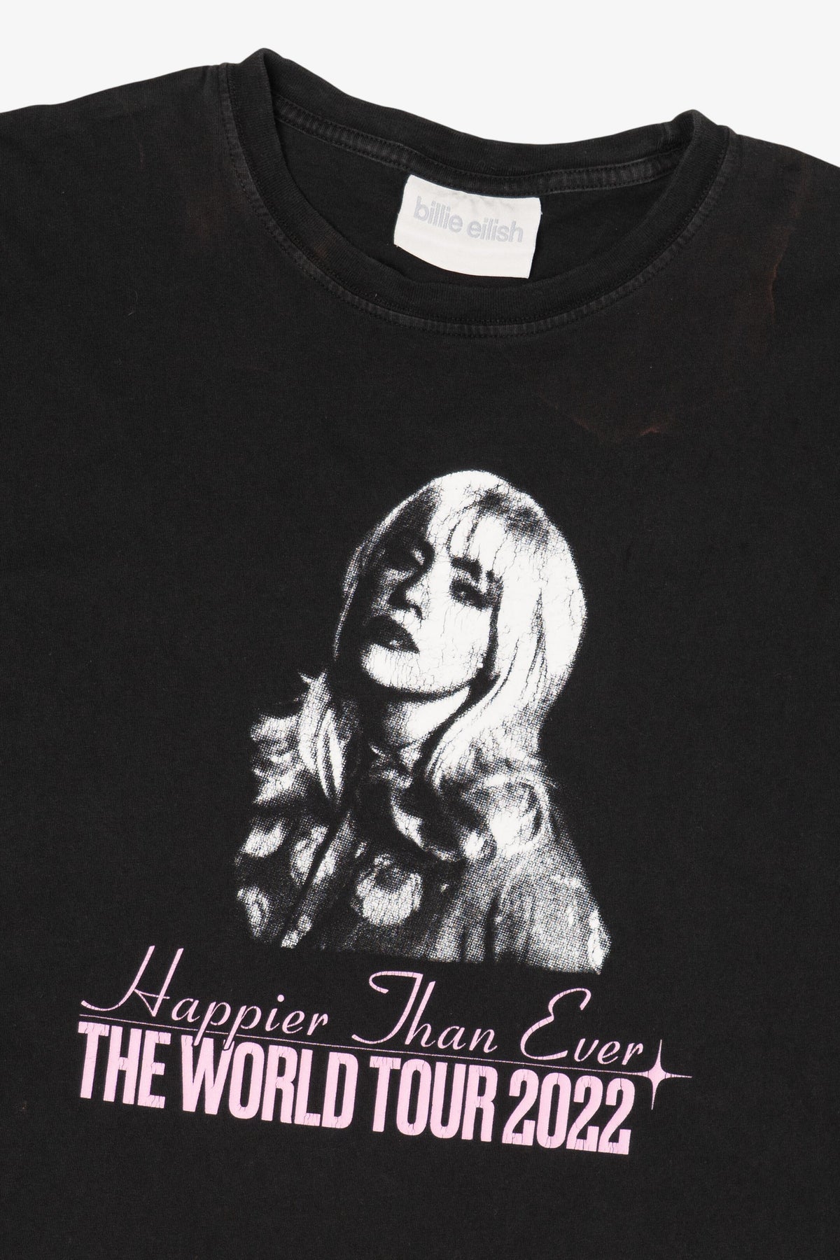 Billie Eilish "Happier Than Ever" The World Tour T-Shirt (2020s)