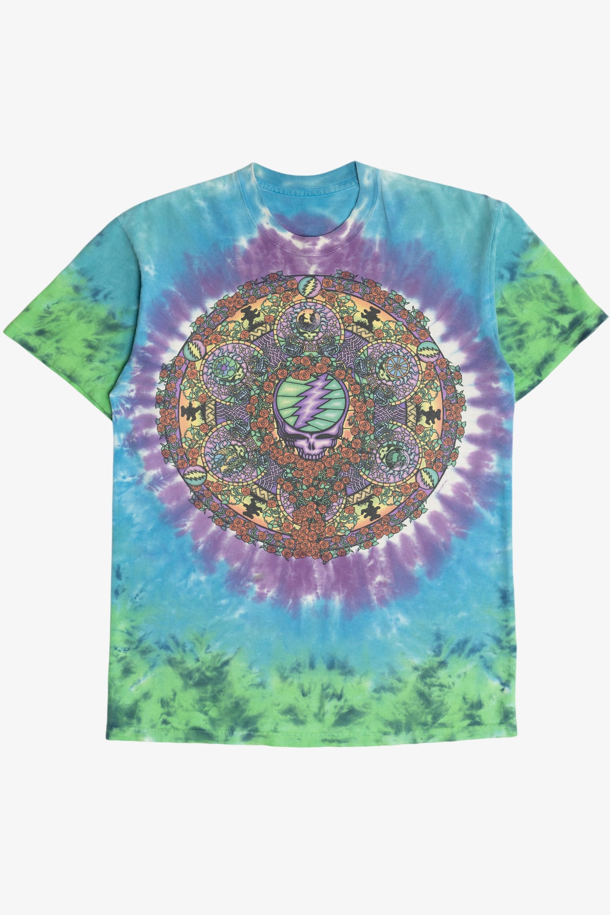 Vintage Grateful Dead Mandala Tie Dye T-Shirt (2000s)