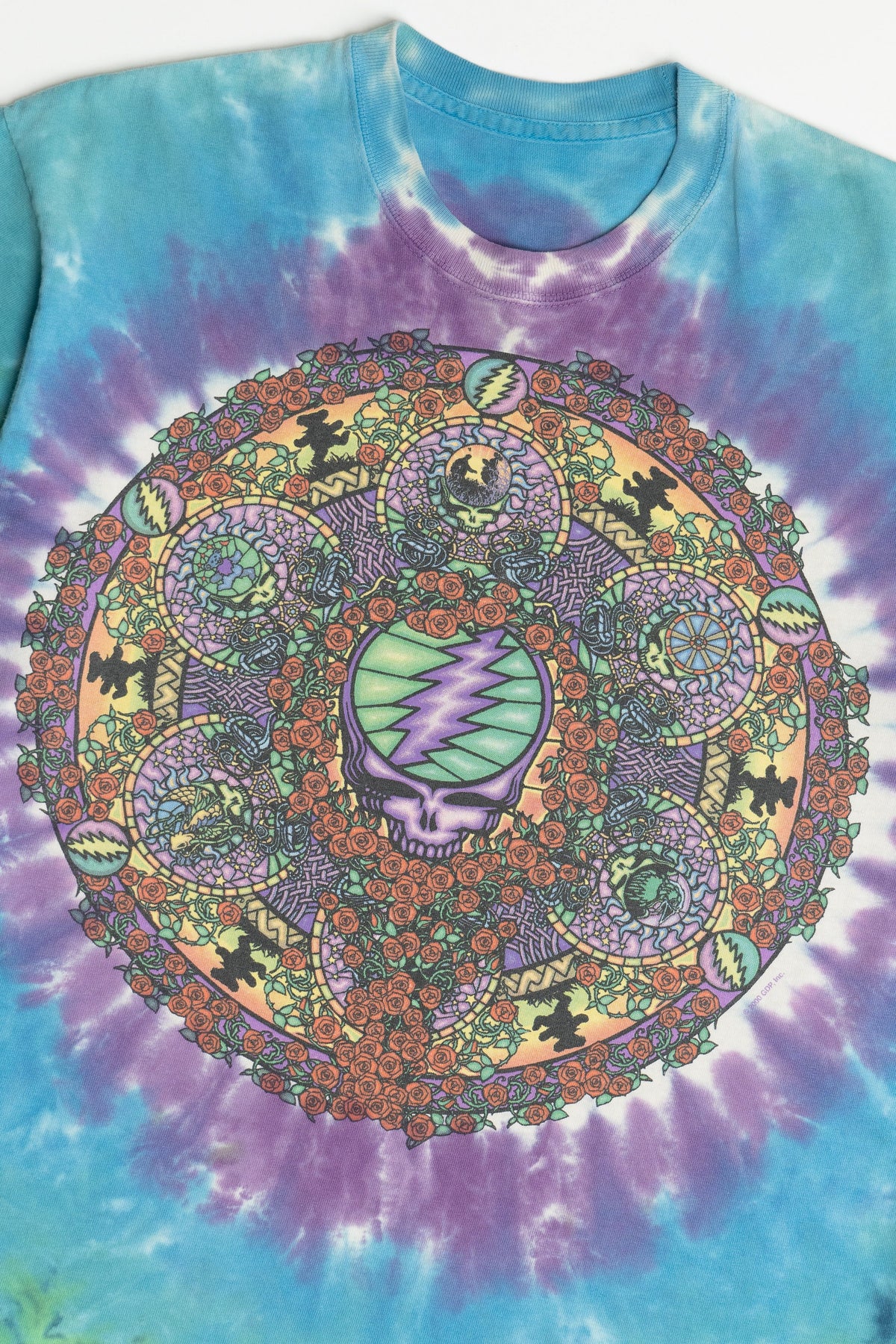 Vintage Grateful Dead Mandala Tie Dye T-Shirt (2000s)