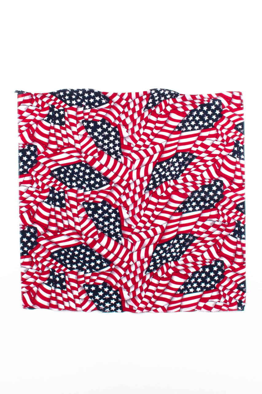 American Flags Bandana