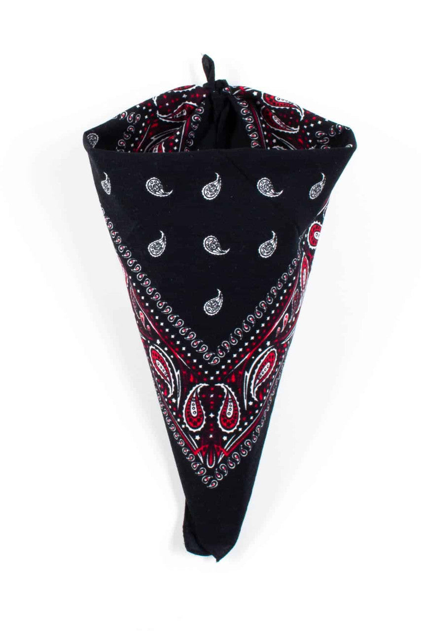 Black & Red Bandana 1
