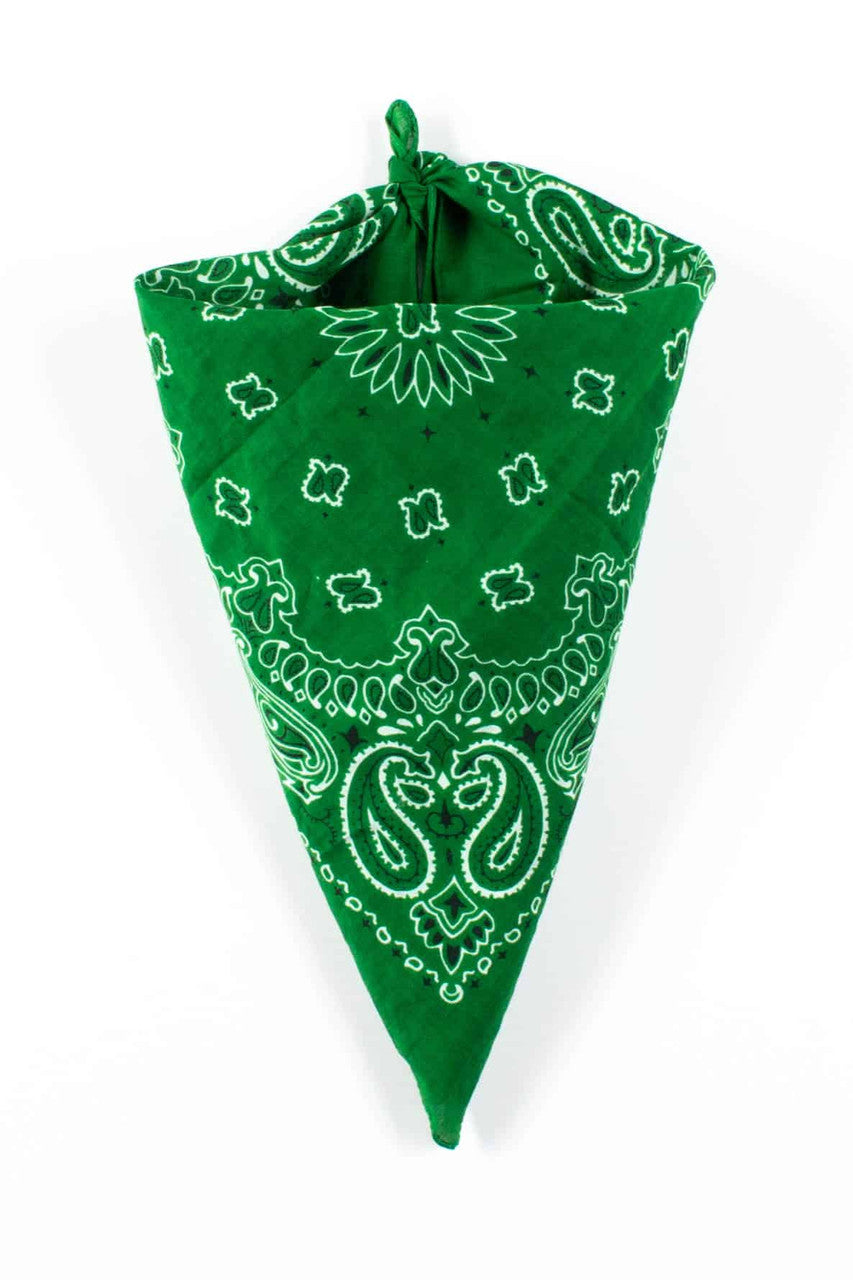 Kelly Green Bandana 1