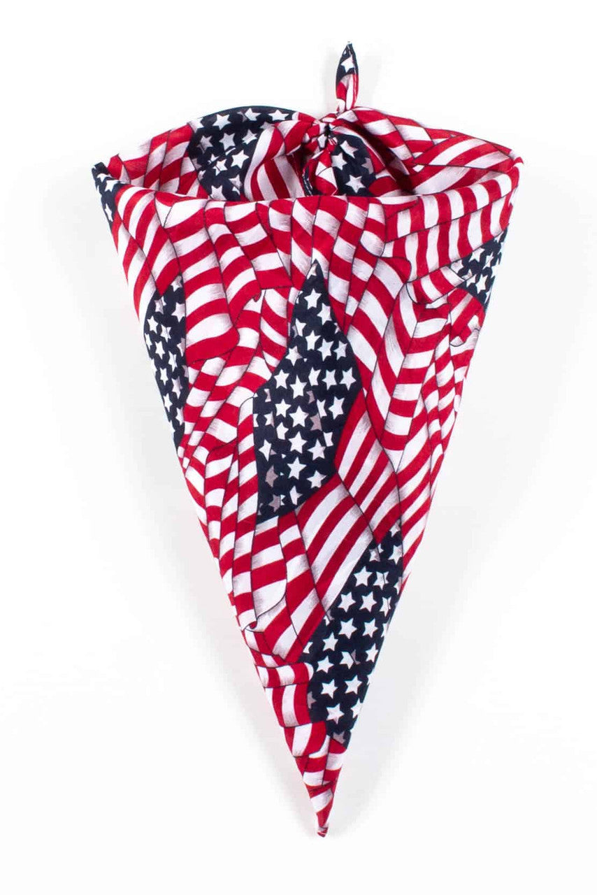 American Flags Bandana