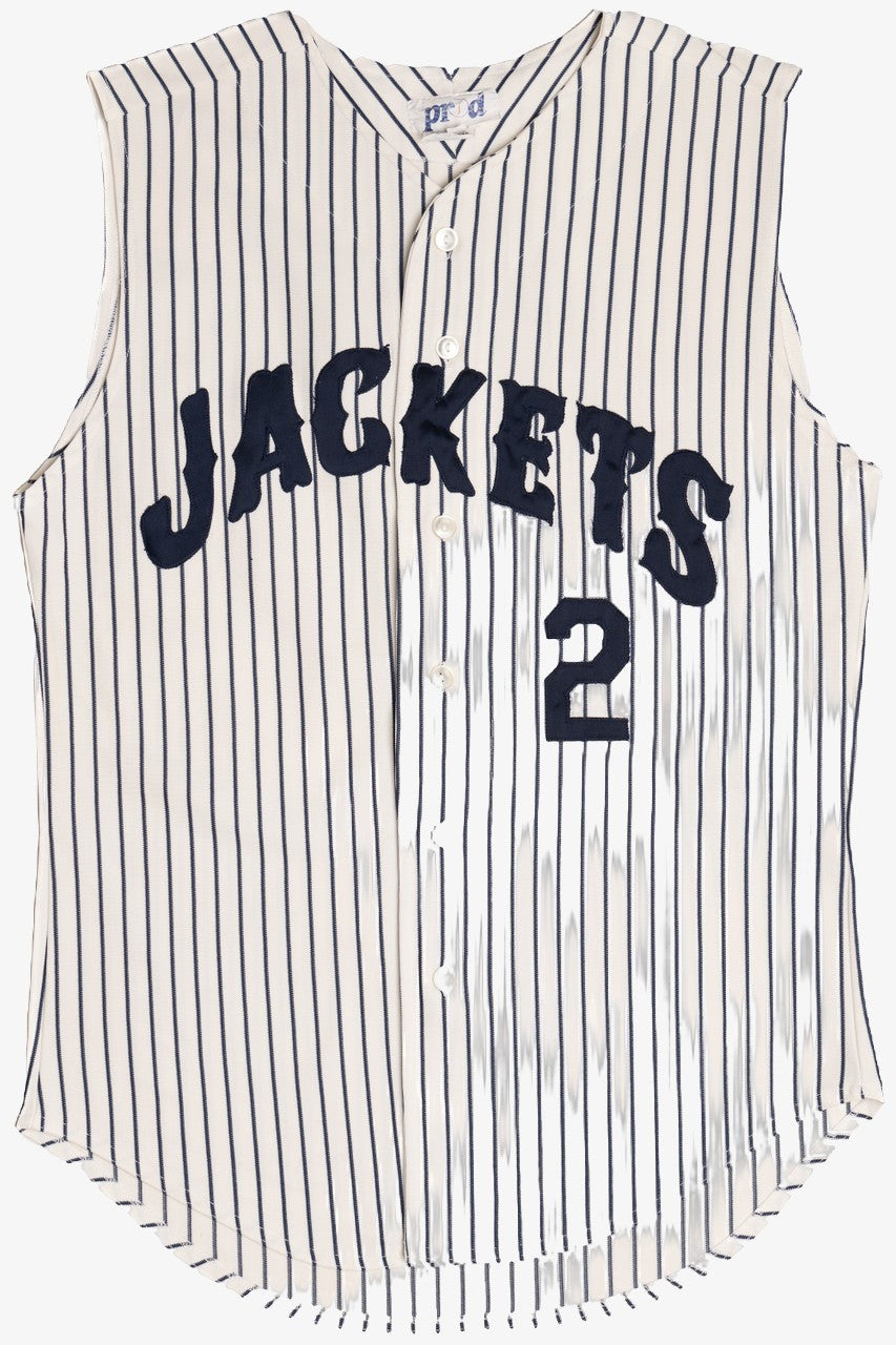 Vintage "Jackets" #2 Sleeveless Baseball Jersey