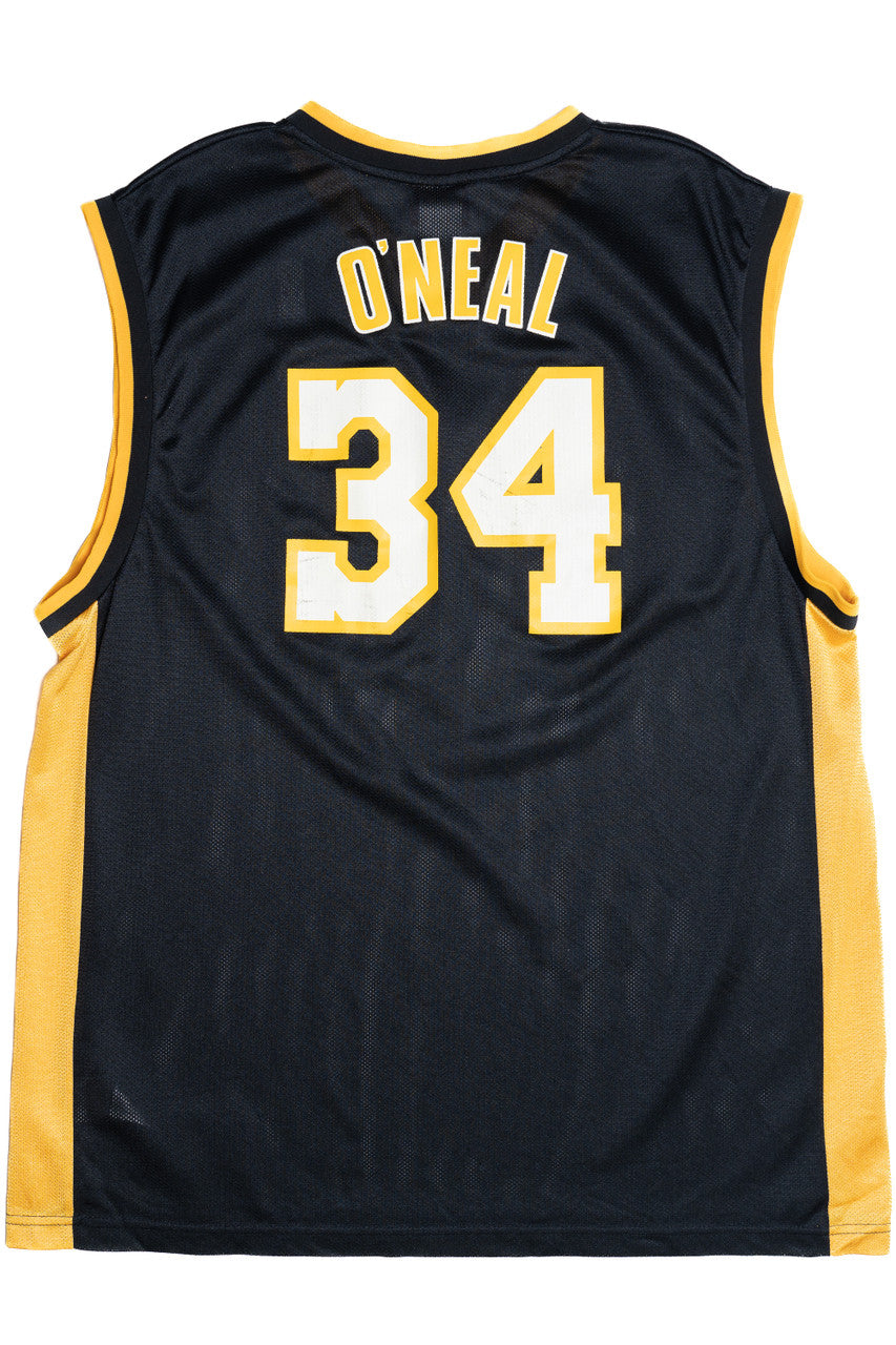 Vintage Shaquille O'Neal LA Lakers 34 Reebok Basketball Jersey (2000s)