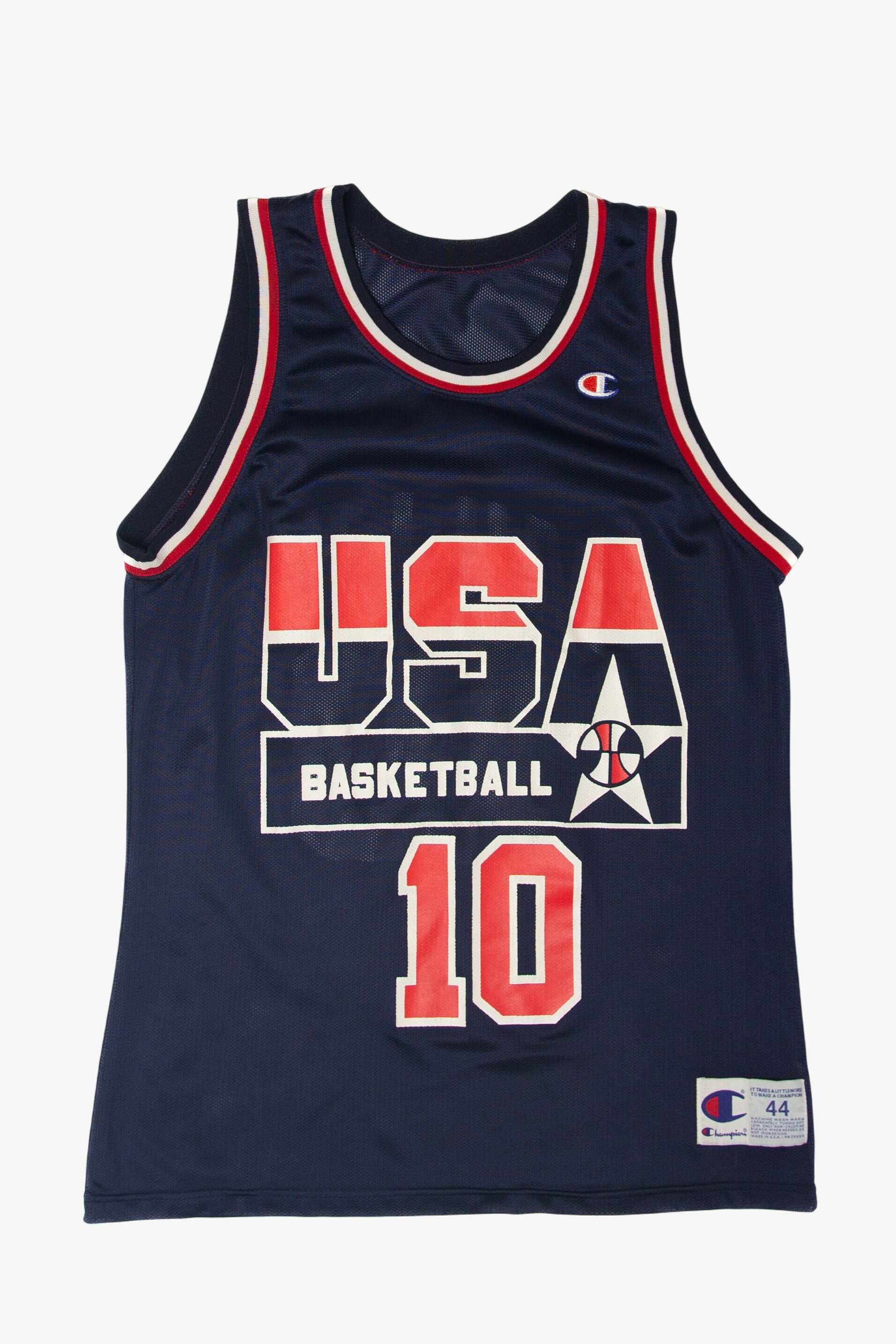 Vintage Champion USA Reggie Miller Basketball Jersey (1990s)