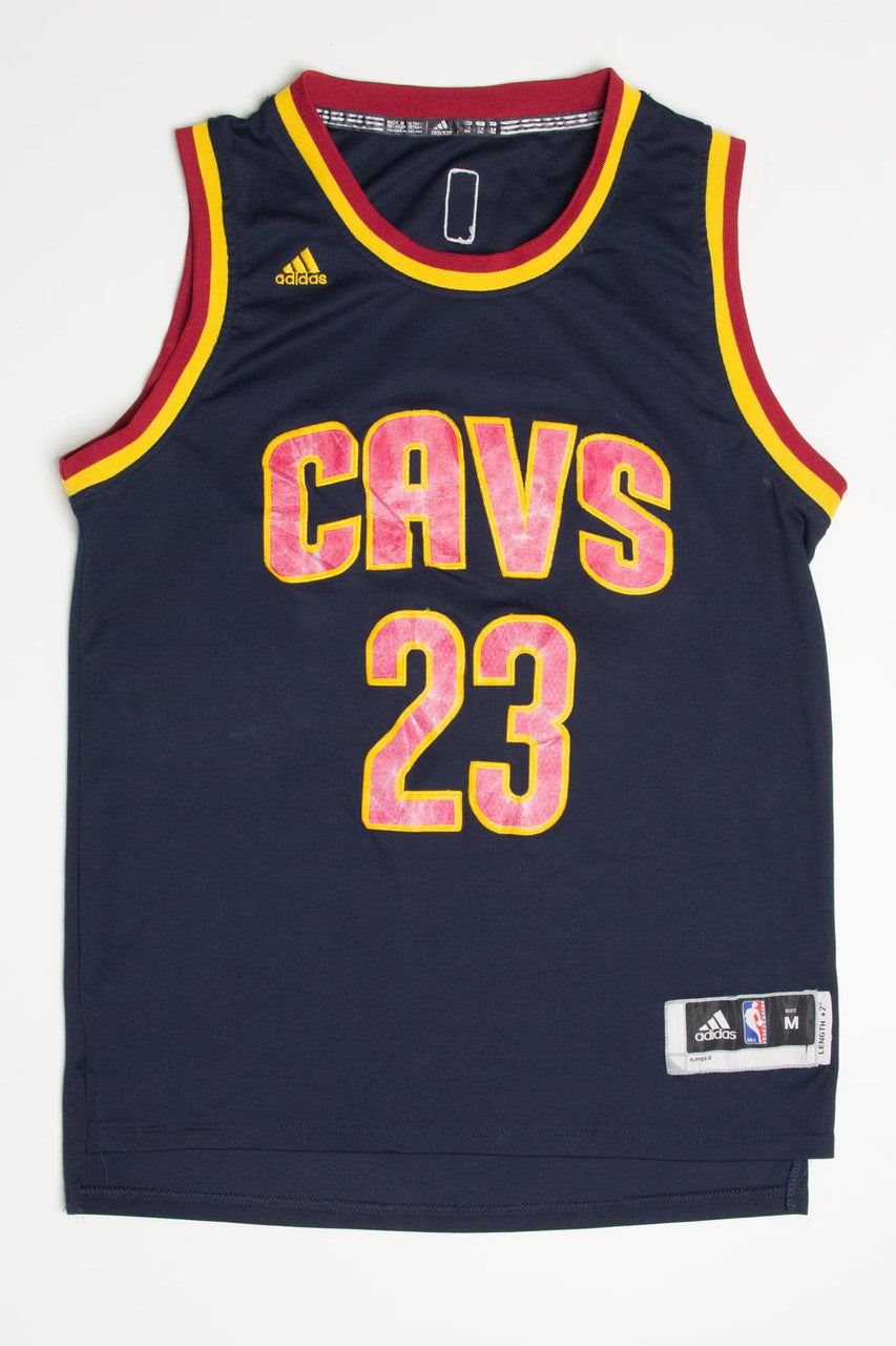Retro Adidas Lebron James #23 Cavs Jersey