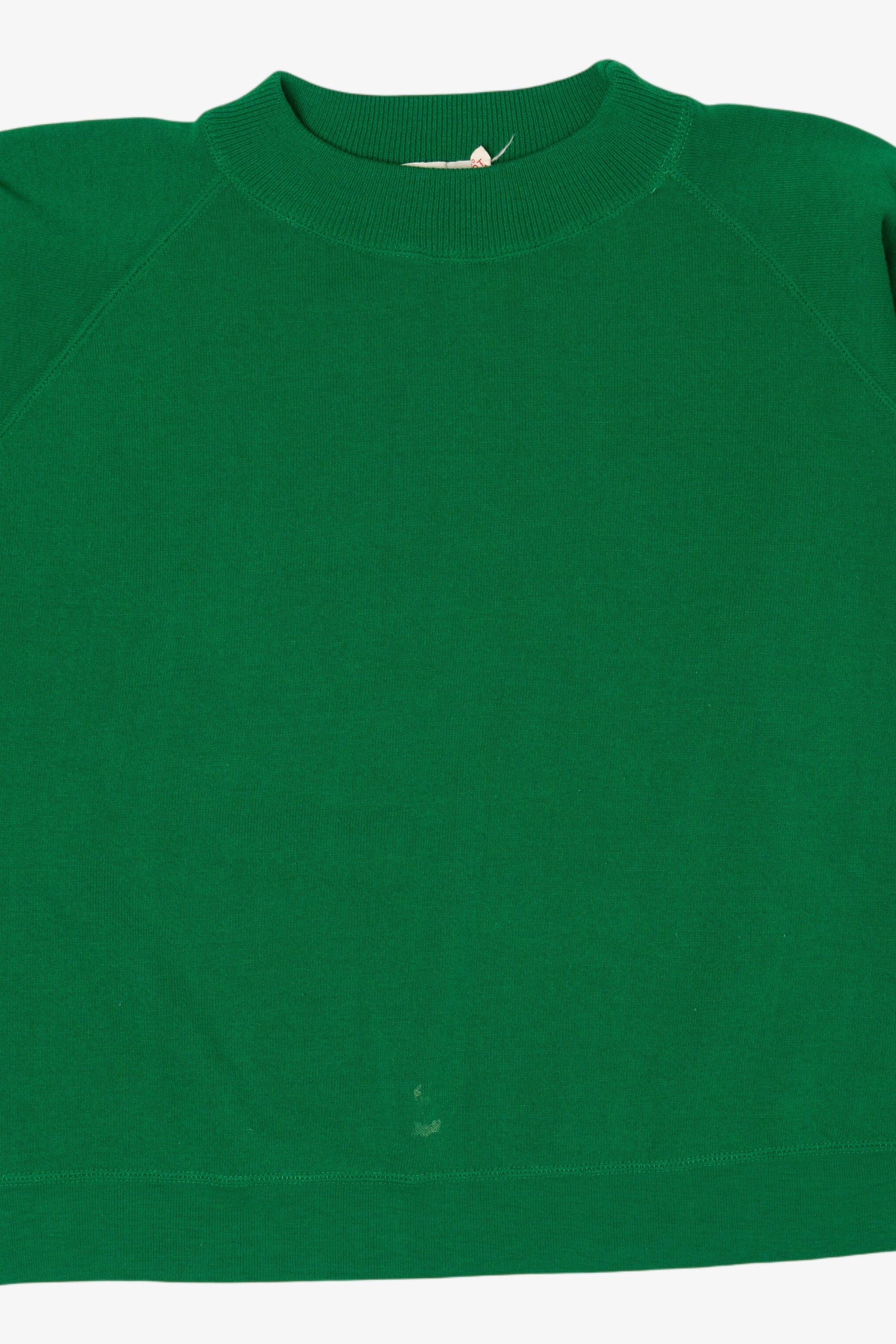 Vintage Green Raglan Sweatshirt (1980s)