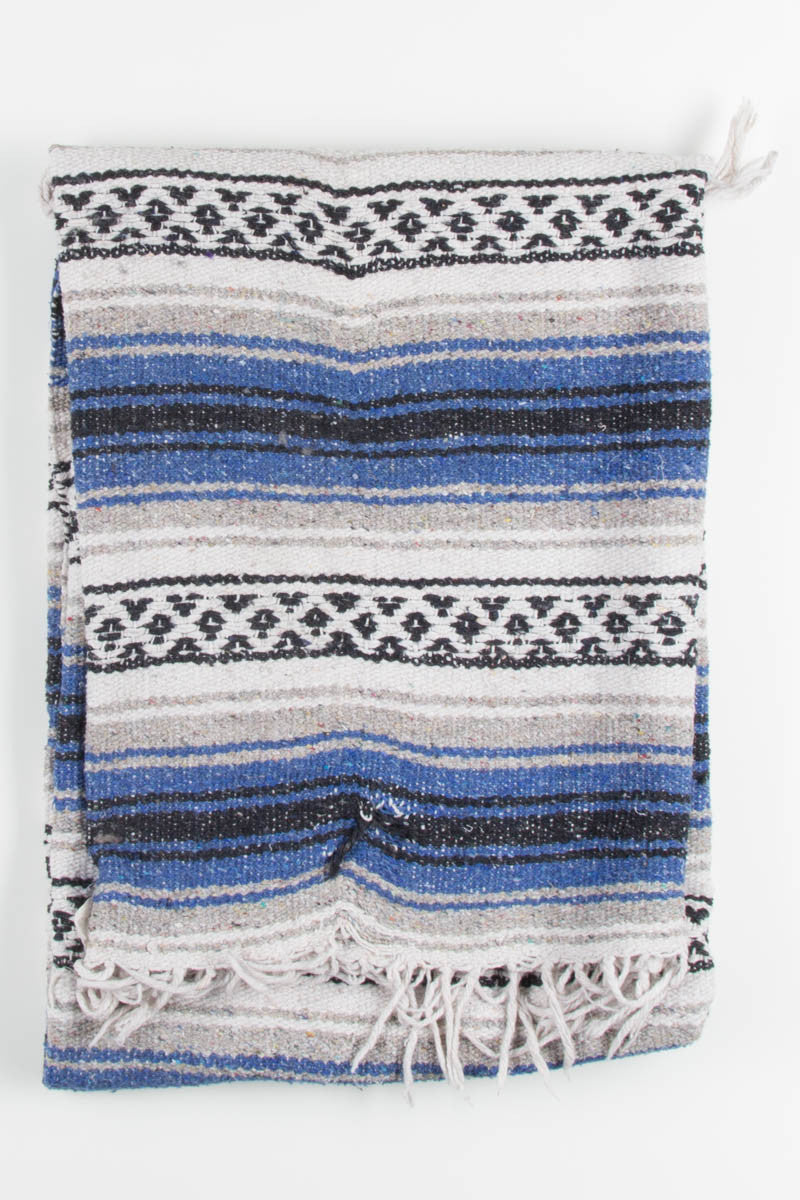 Blue & Grey Vintage Blanket
