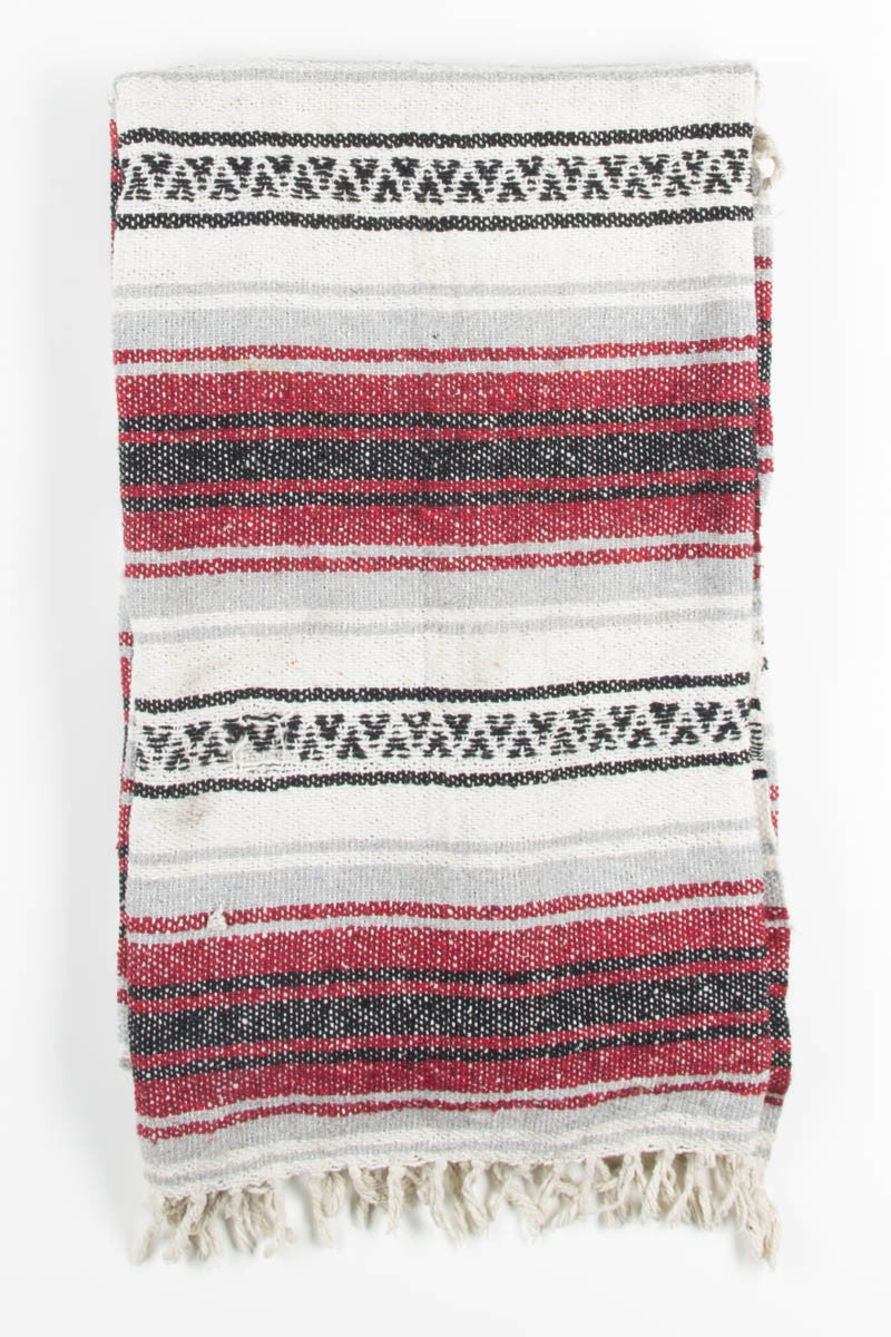 Red & White Vintage Blanket
