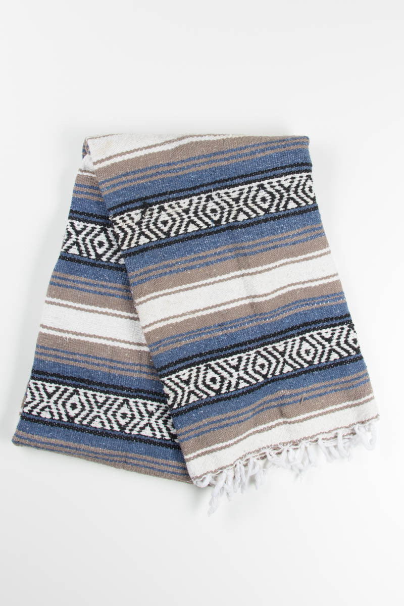Blue & Brown Vintage Blanket