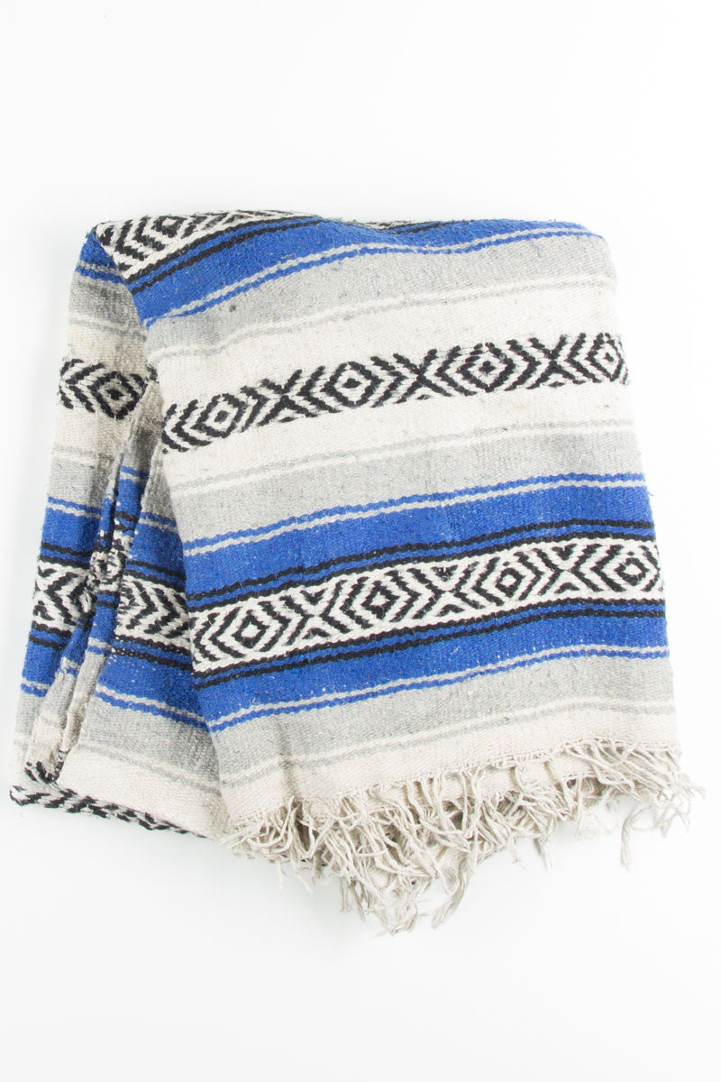 Blue Vintage Baja Blanket
