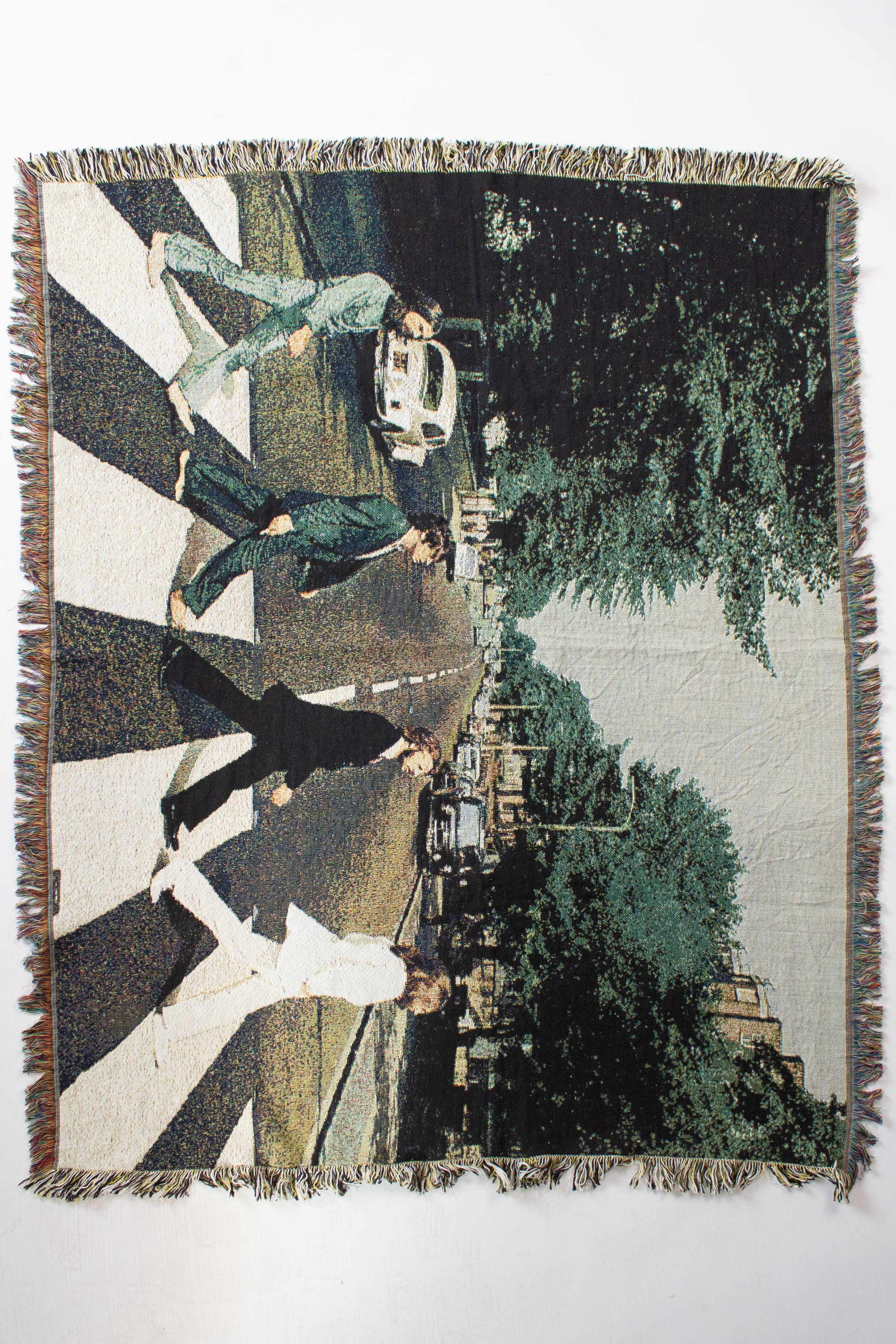 Beatles Abbey Road Tapestry Blanket (2000s)