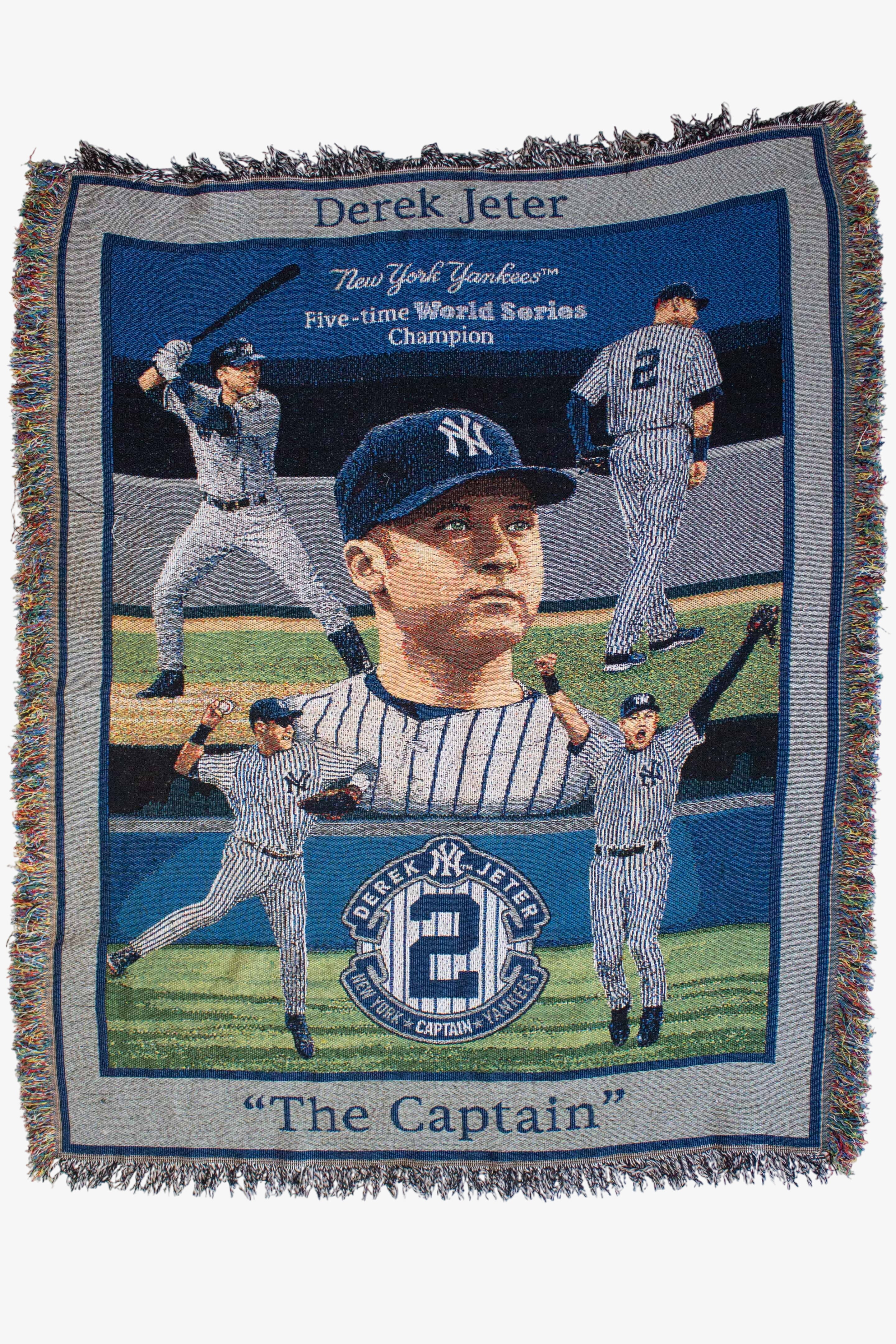Derek Jeter Tapestry Blanket (2010s)