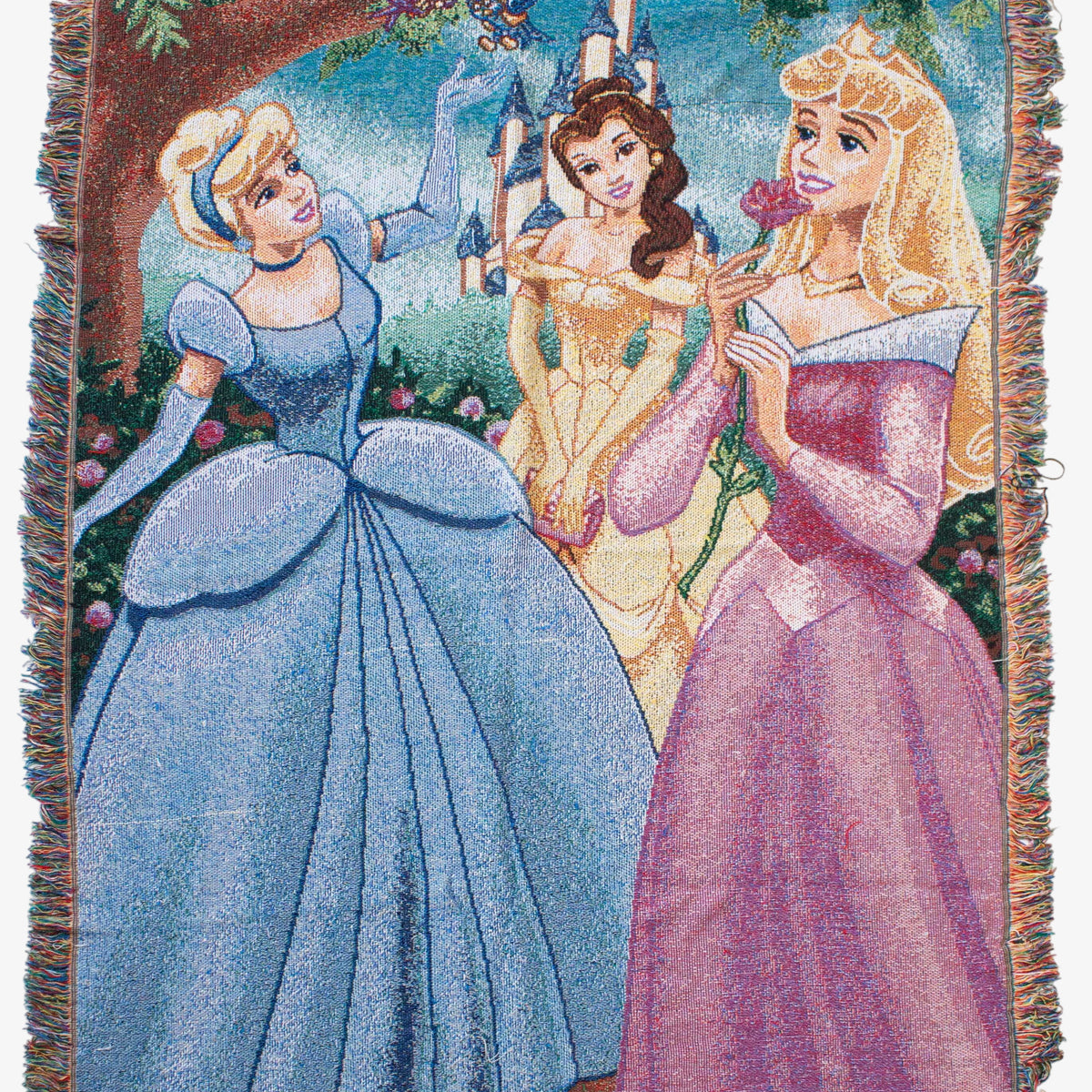 Disney Princess Tapestry Blanket (2000s) Ragstock Disney Princess Tapestry Blanket (2000s) Ragstock