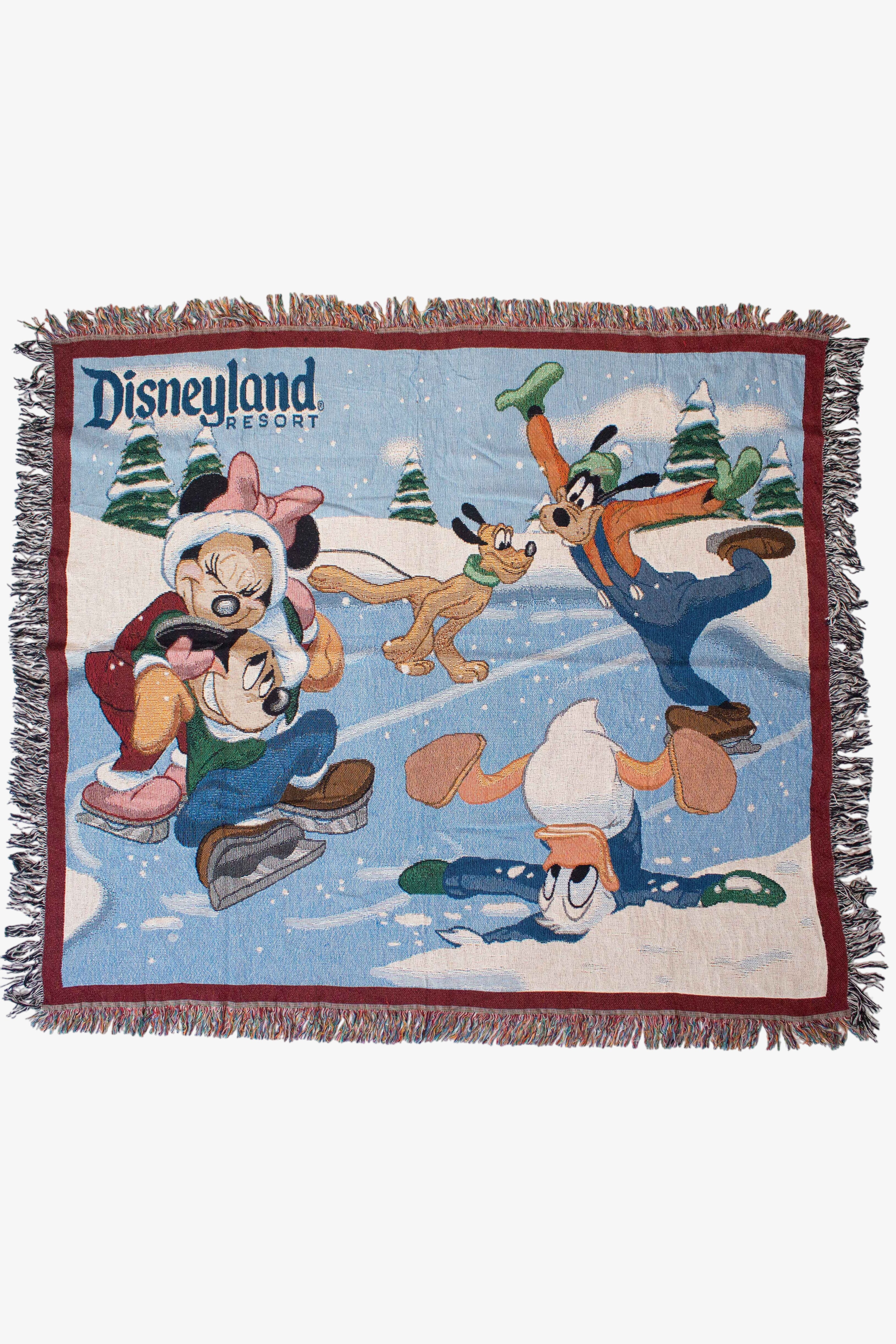 Disneyland Resort Tapestry Blanket (2000s)