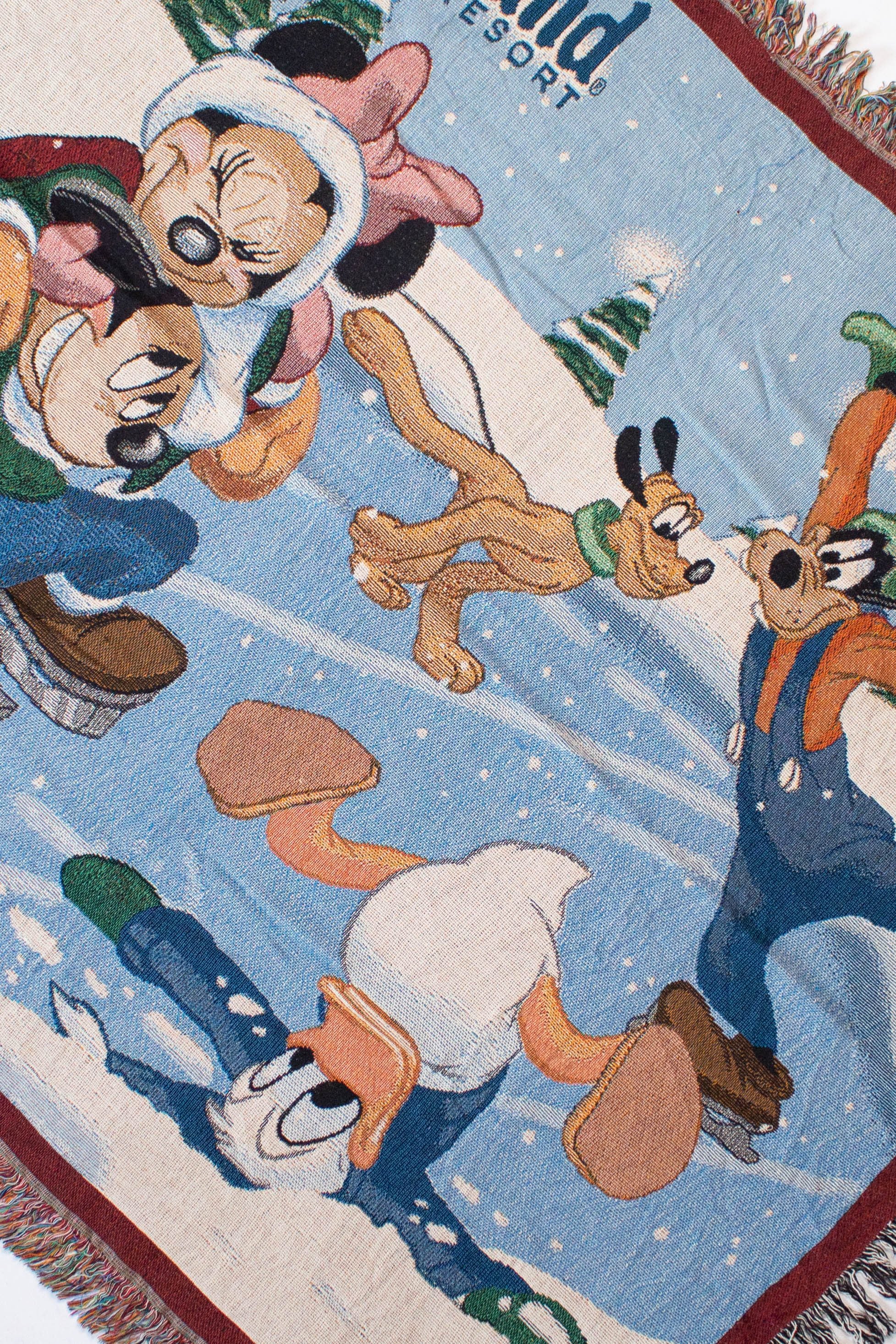 Disneyland Resort Tapestry Blanket (2000s)